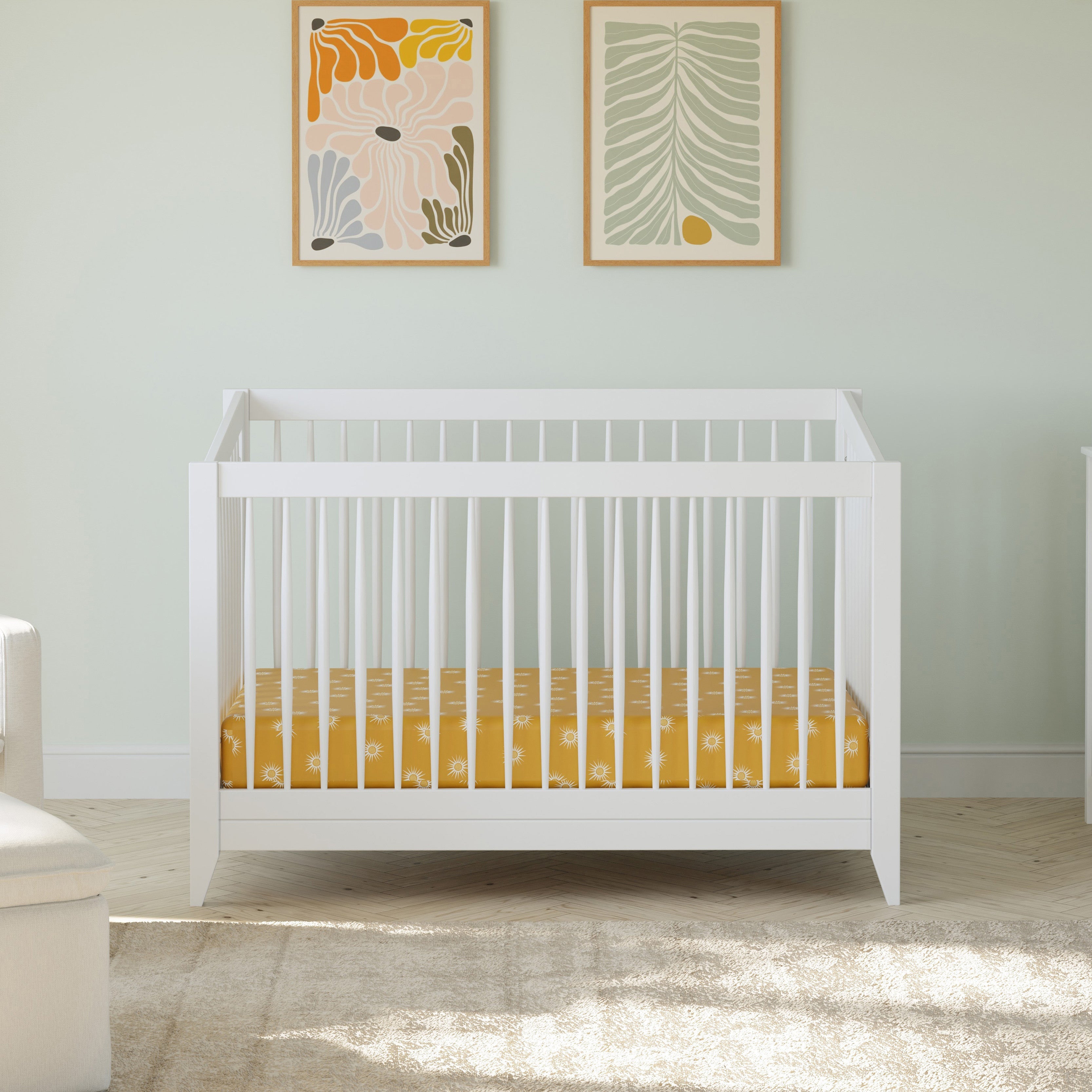 Babyletto Sprout 4-in-1 Convertible Crib with Toddler Bed Conversion Kit | Lullabye Shop