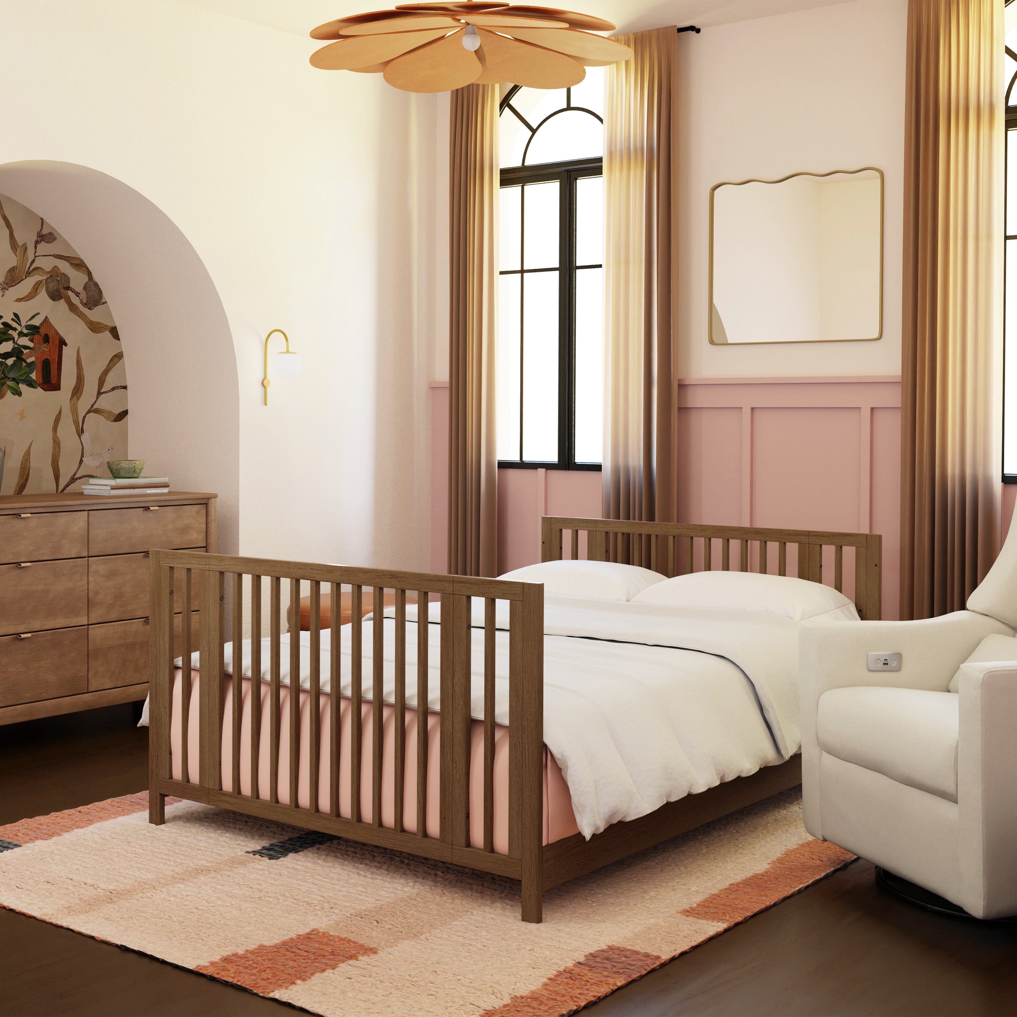 Babyletto Rolli 9-in-1 Convertible All-Stages Crib with Bassinet & Toddler Bed Conversion Kits | Lullabye Shop