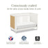 Namesake Marin with Cane 3-in-1 Convertible Crib | Lullabye Shop