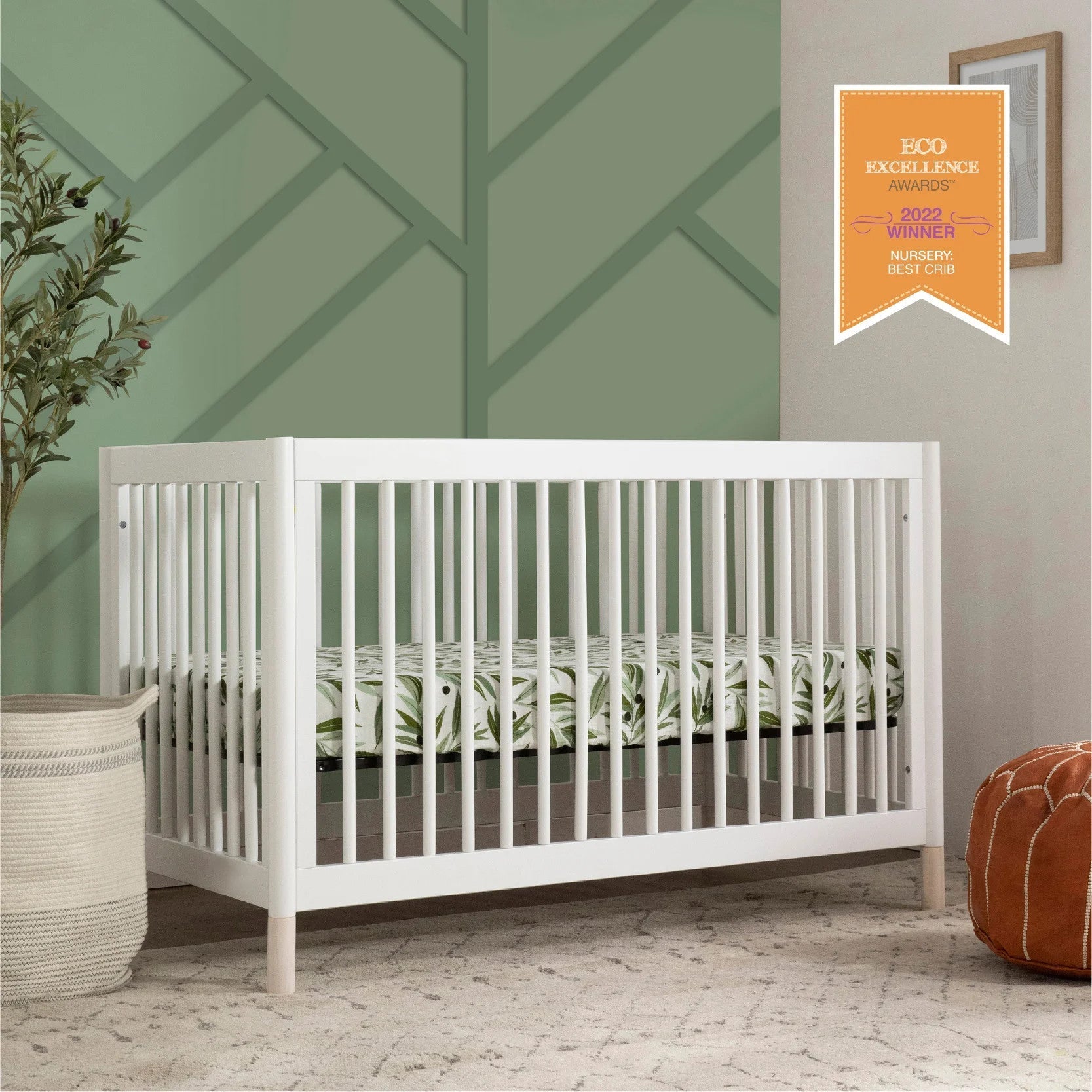Babyletto Gelato 4-in-1 Convertible Crib with Toddler Bed Conversion Kit | Lullabye Shop