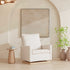 Babyletto Cali Pillowback Chair and a Half Glider in Eco-Performance Fabric | Water Repellent & Stain Resistant | Lullabye Shop