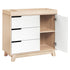 Babyletto Hudson 3-Drawer Changer Dresser with Removable Changing Tray