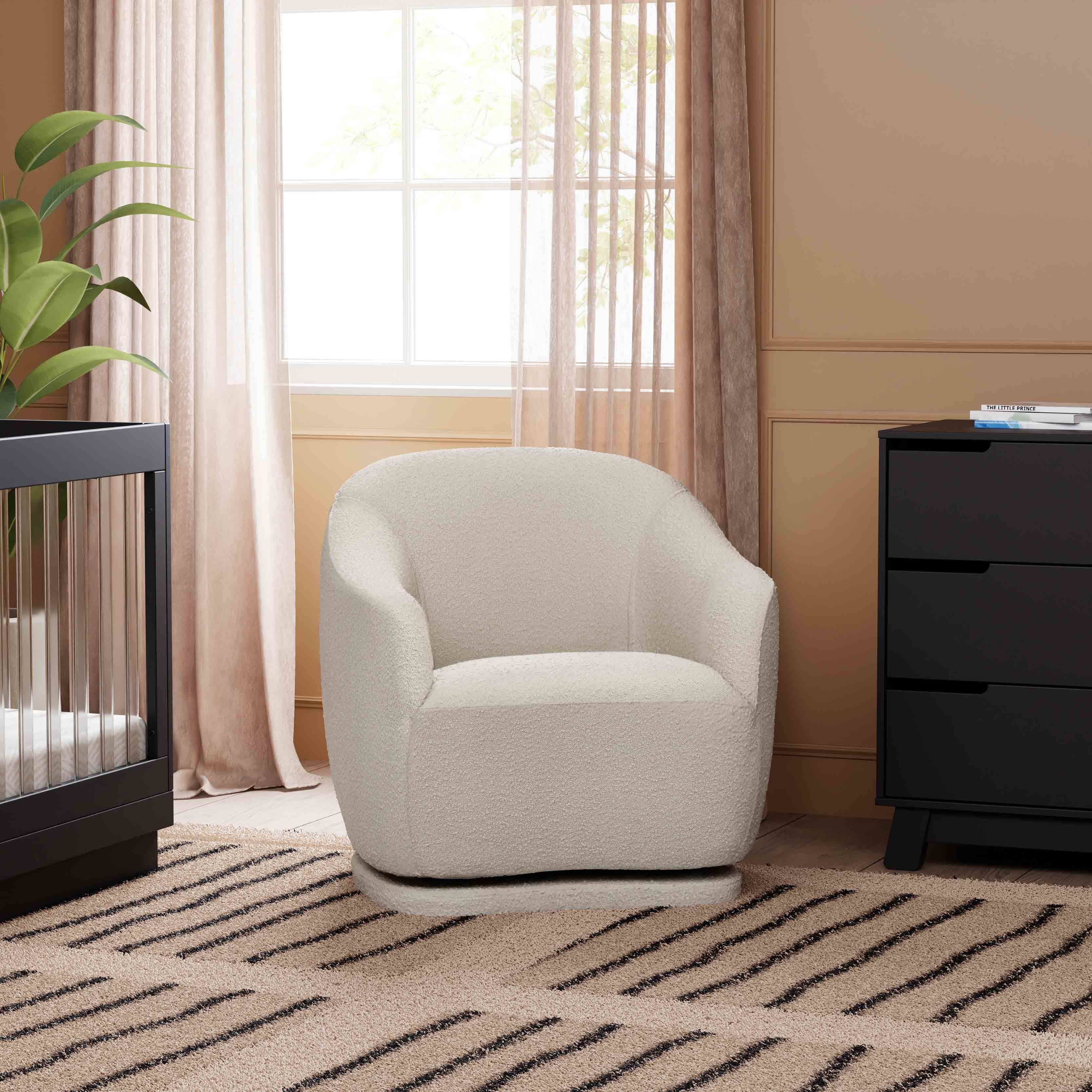 Babyletto Foy Glider in Boucle | Lullabye Shop
