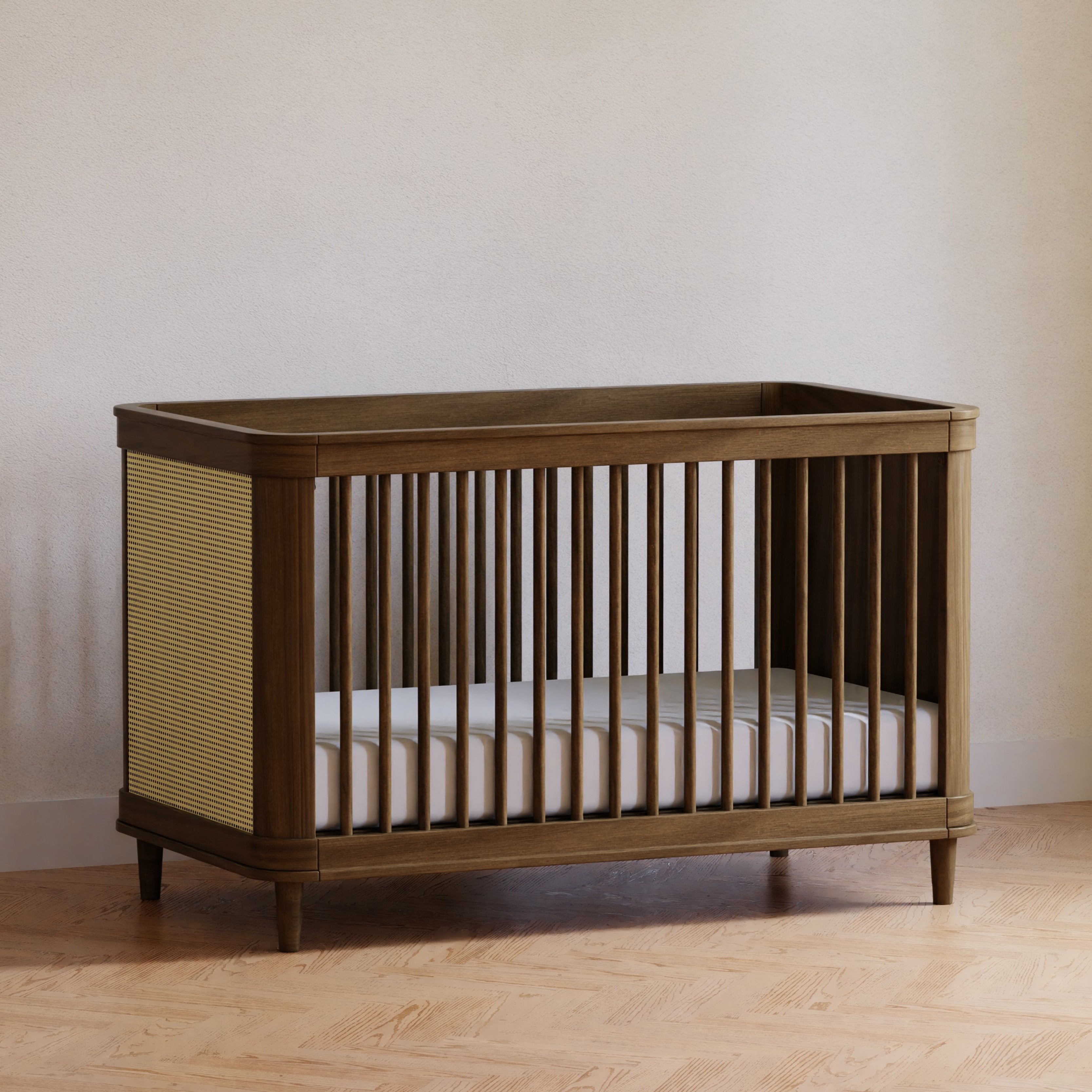 Namesake Marin with Cane 3-in-1 Convertible Crib | Lullabye Shop