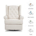 Namesake Harbour Electronic Recliner and Swivel Glider in Eco-Performance Fabric with USB port | Water Repellent & Stain Resistant | Lullabye Shop
