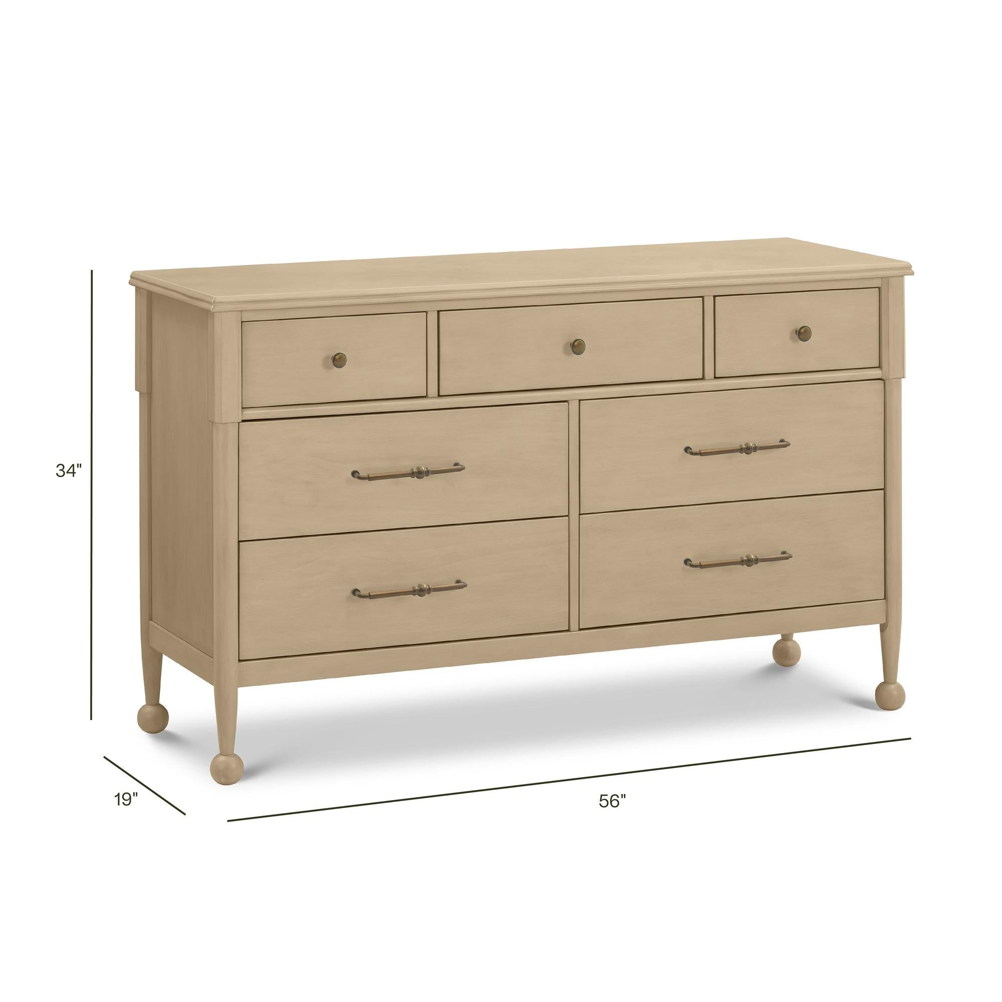 Namesake Alouette 7-Drawer Wide Dresser (56”)