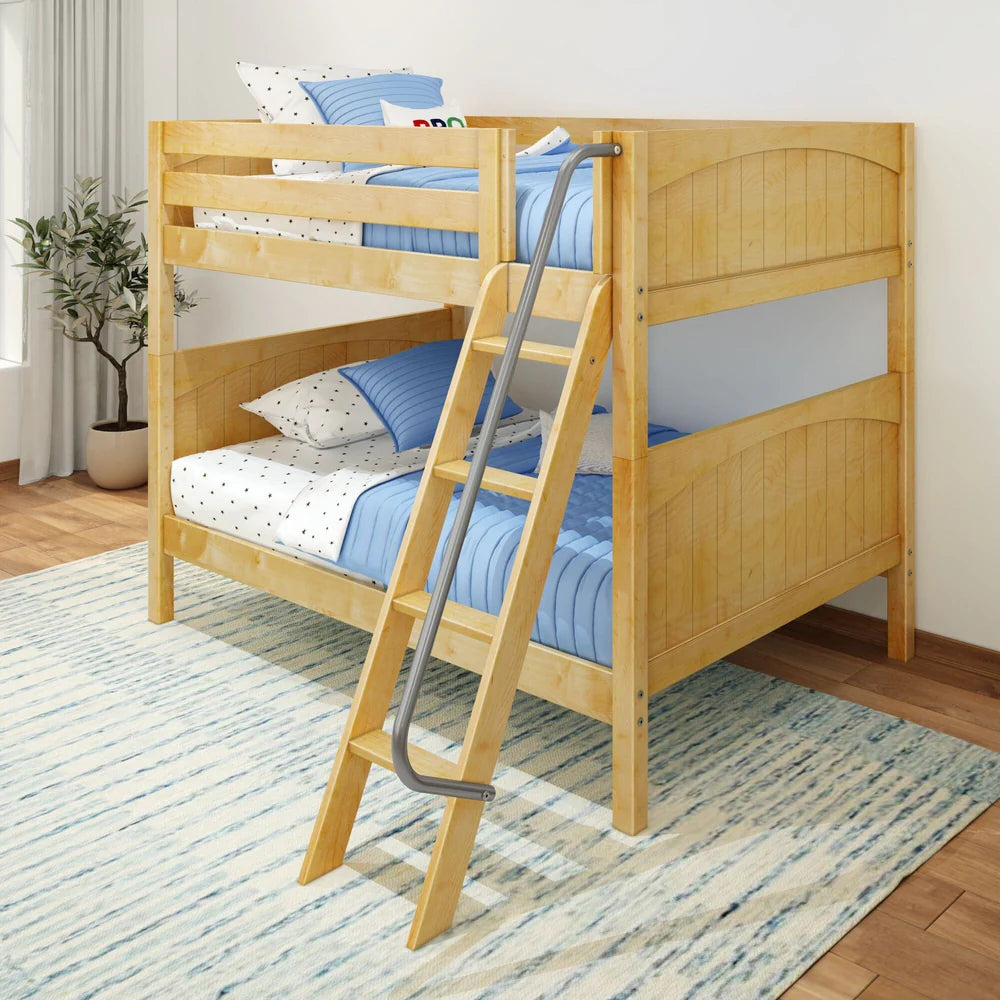 Maxtrix Classic Full Bunk Bed Angled ladder