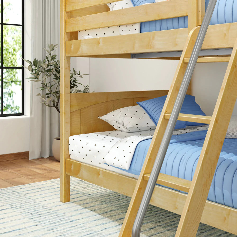 Maxtrix Classic Full Bunk Bed Angled ladder