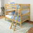 Maxtrix Classic Full Bunk Bed Angled ladder