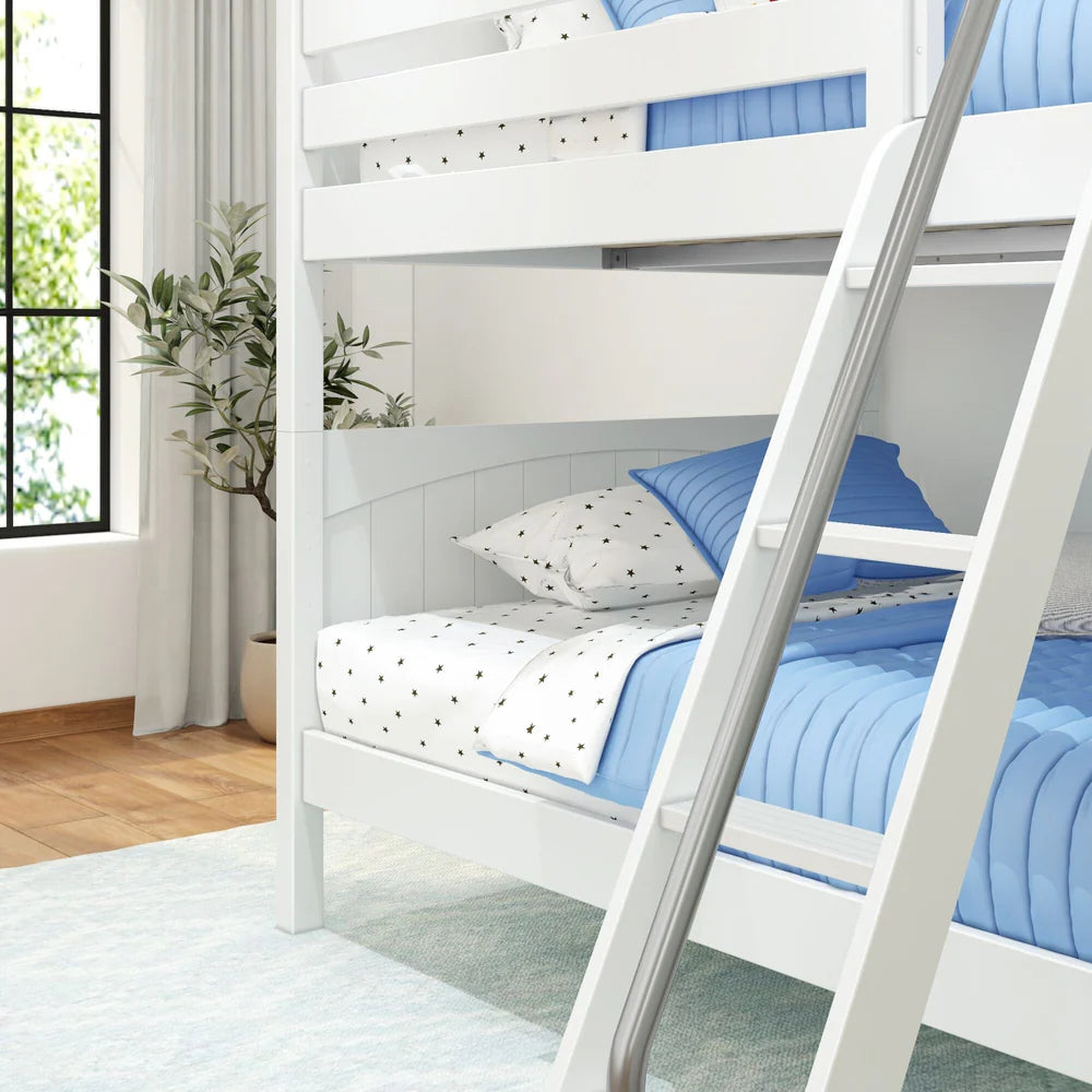 Maxtrix Classic Full Bunk Bed Angled ladder
