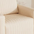 Babyletto Poe Channeled Swivel Glider in Eco-Performance Fabric | Water Repellent & Stain Resistant | Lullabye Shop