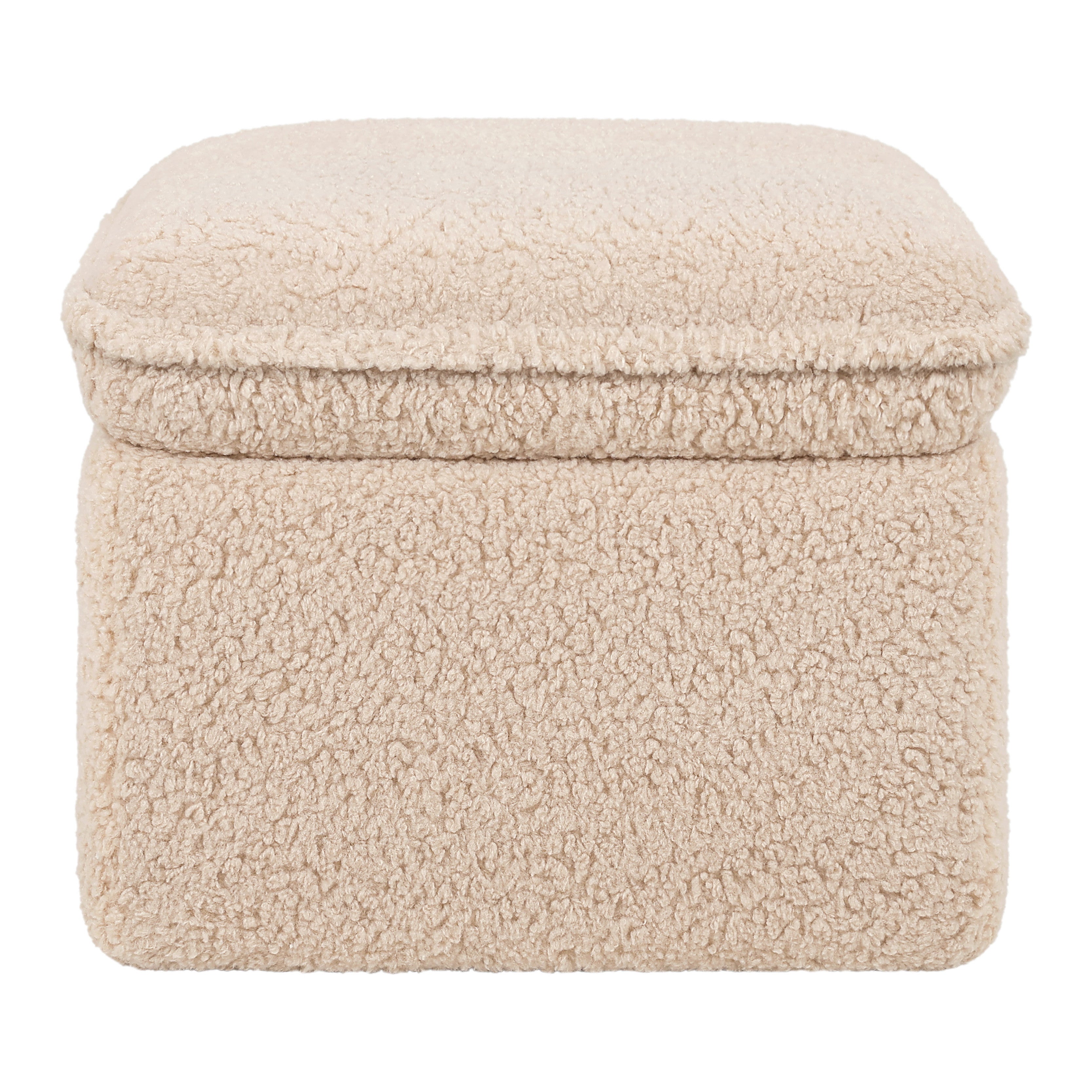 Babyletto Cali Storage Ottoman in Shearling | Lullabye Shop