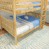 Maxtrix Classic Full Bunk Bed Straight ladder