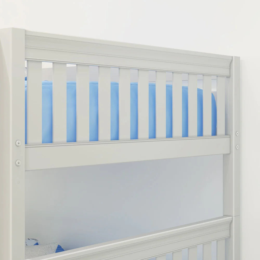 Maxtrix Classic Full Bunk Bed Straight ladder
