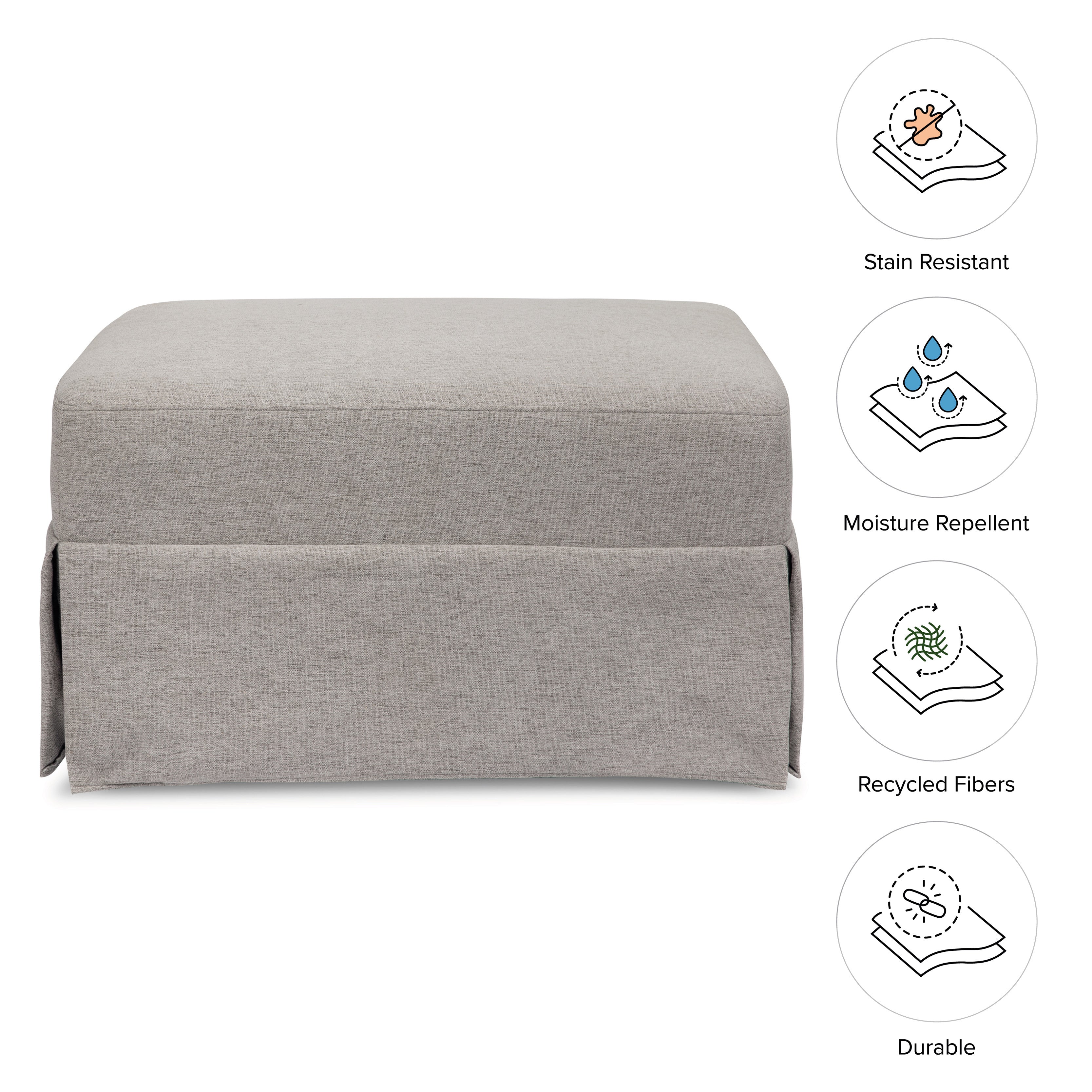 Namesake Crawford Gliding Ottoman | Lullabye Shop