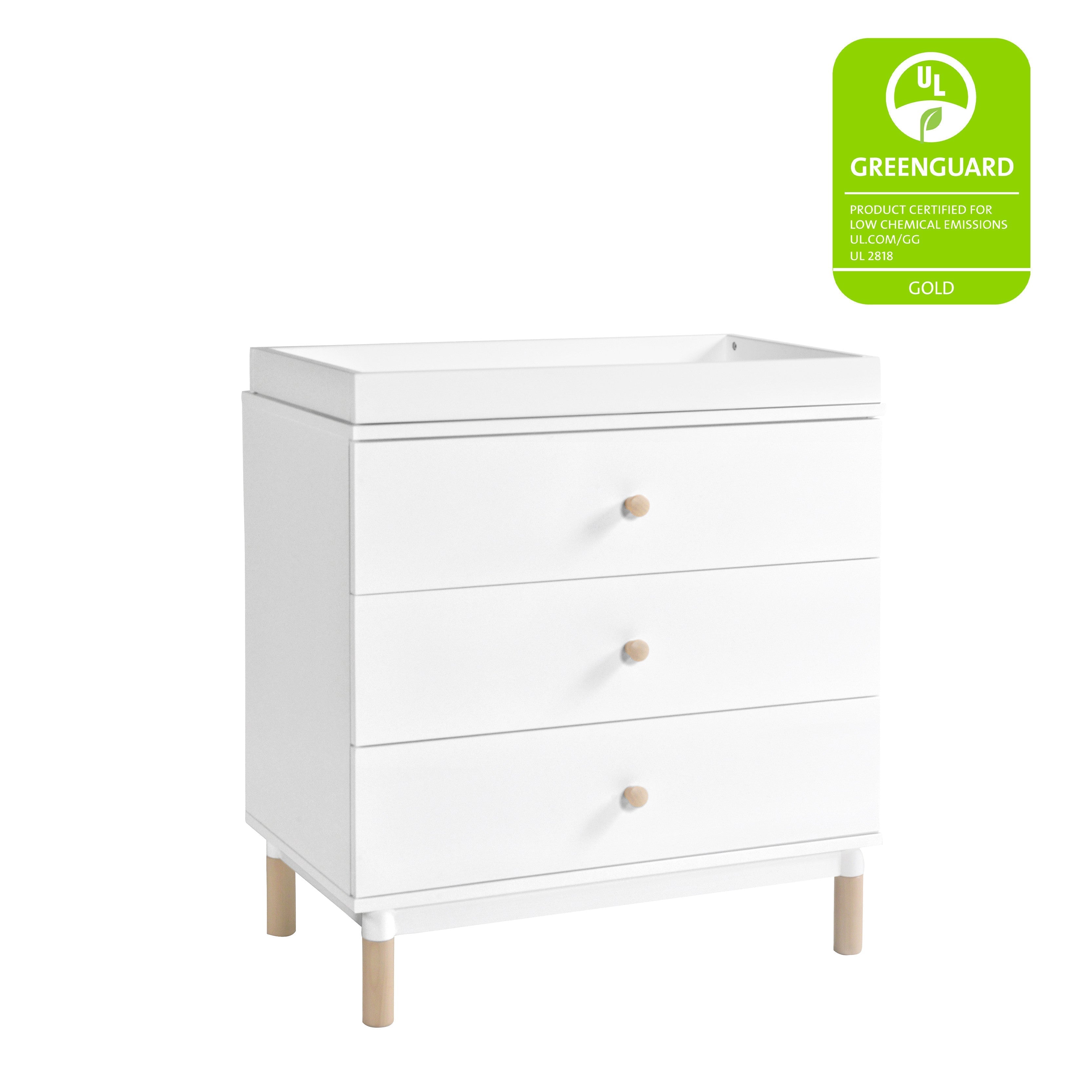Babyletto Gelato 3-Drawer Changer Dresser with Removable Changing Tray | Lullabye Shop