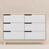 Babyletto Hudson 6-Drawer Double Dresser | Lullabye Shop