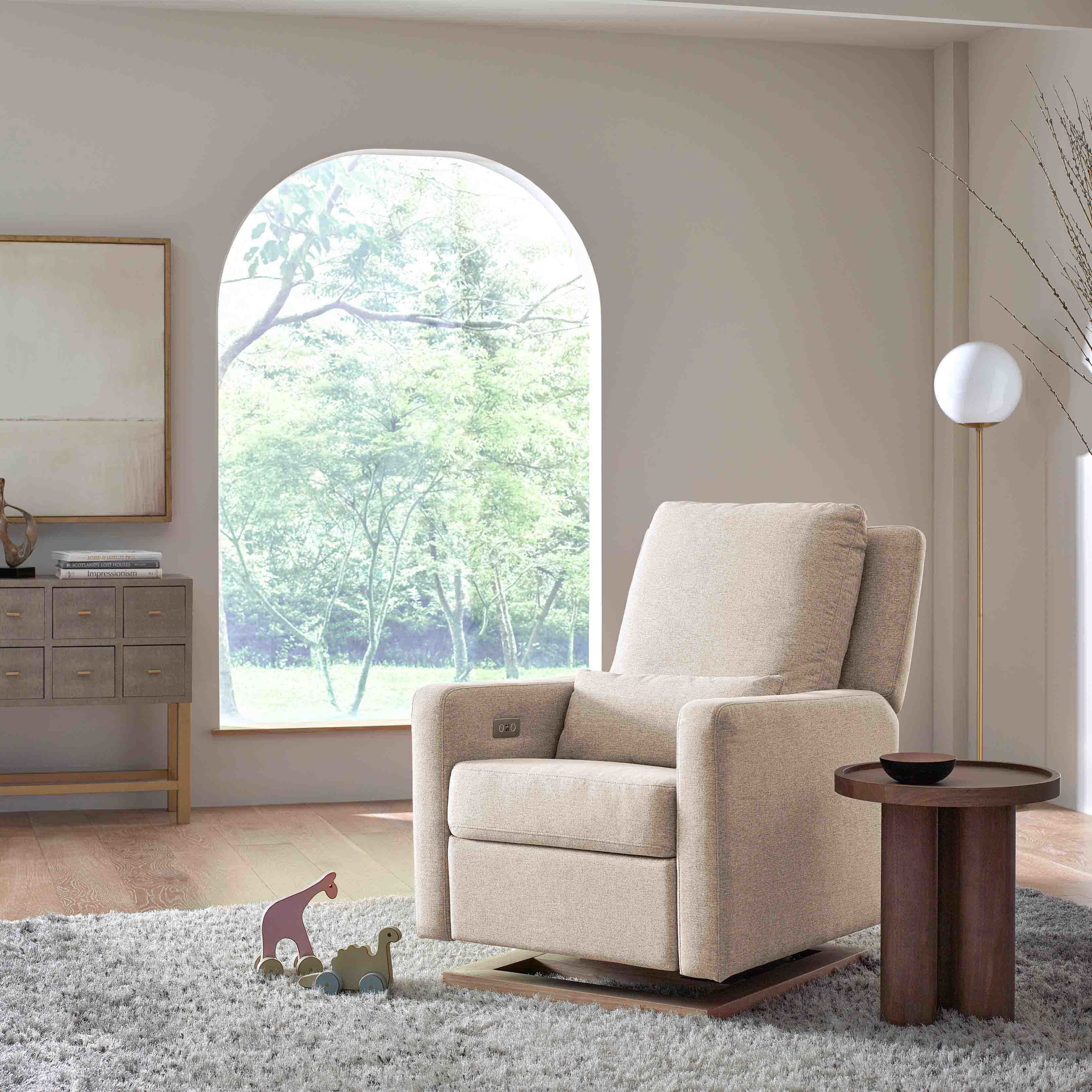 Babyletto Sigi Electronic Recliner and Glider with USB Port | Lullabye Shop