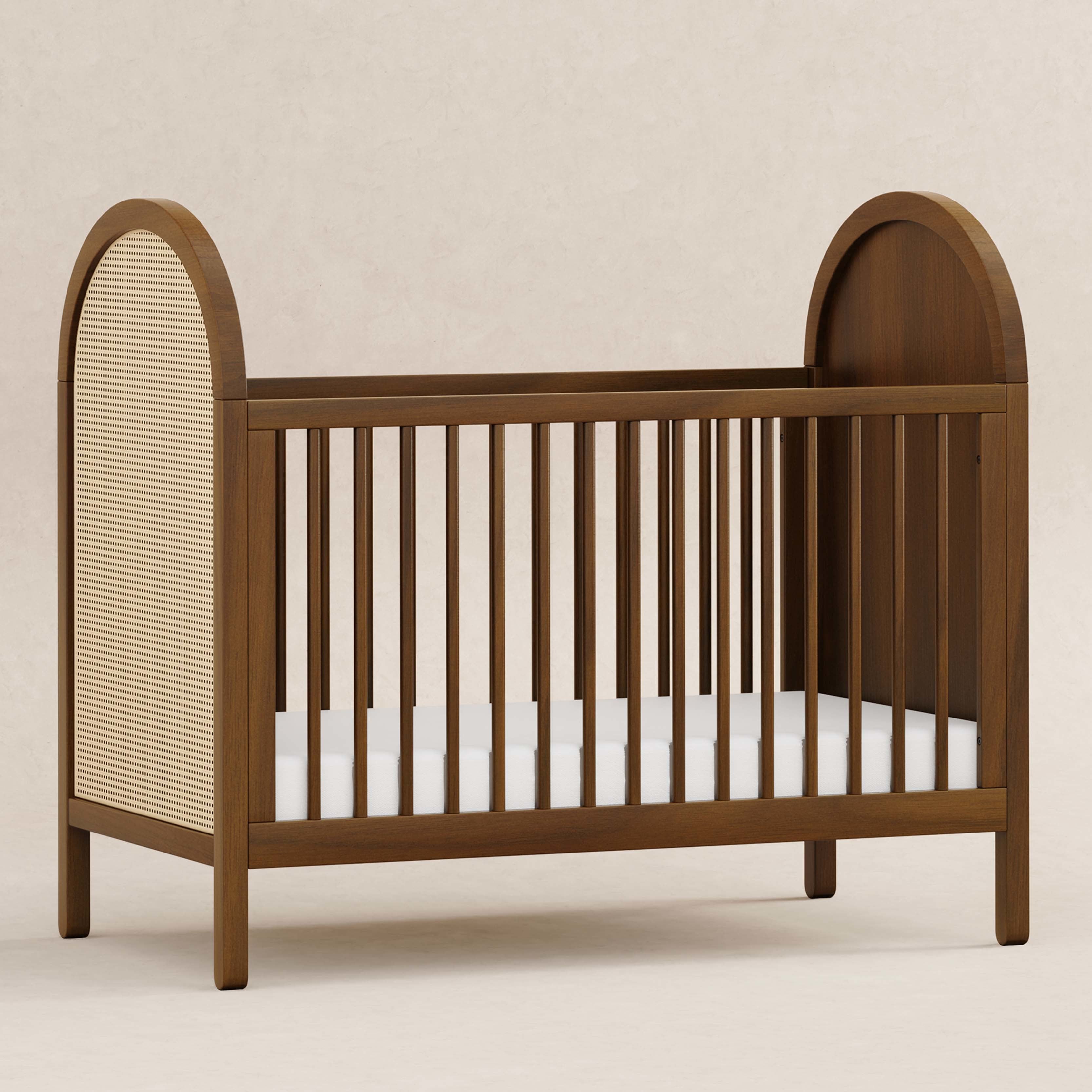 Babyletto Bondi Cane 3-in-1 Convertible Crib with Toddler Bed Conversion Kit | Lullabye Shop