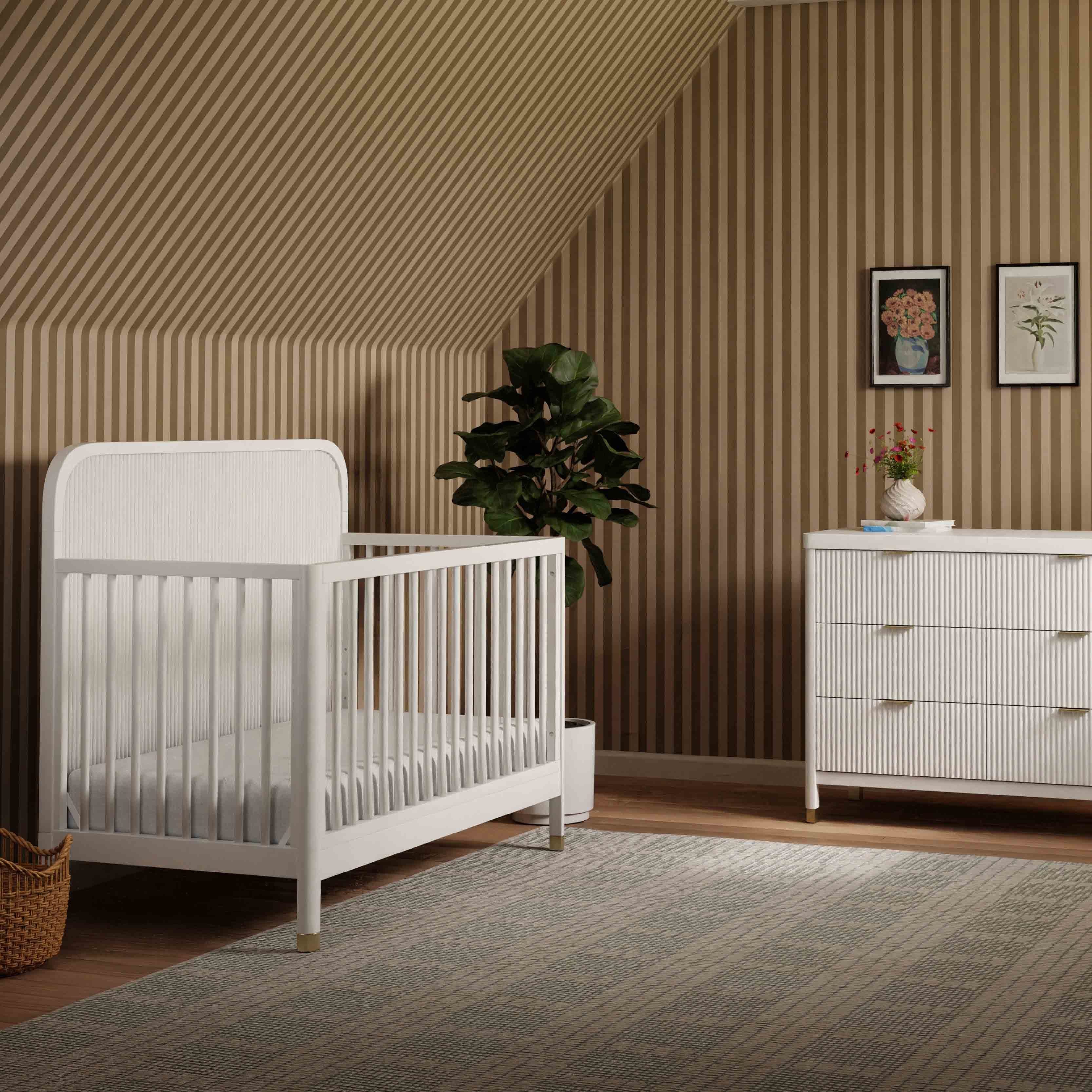 Namesake Brimsley Tambour 4-in-1 Convertible Crib | Lullabye Shop