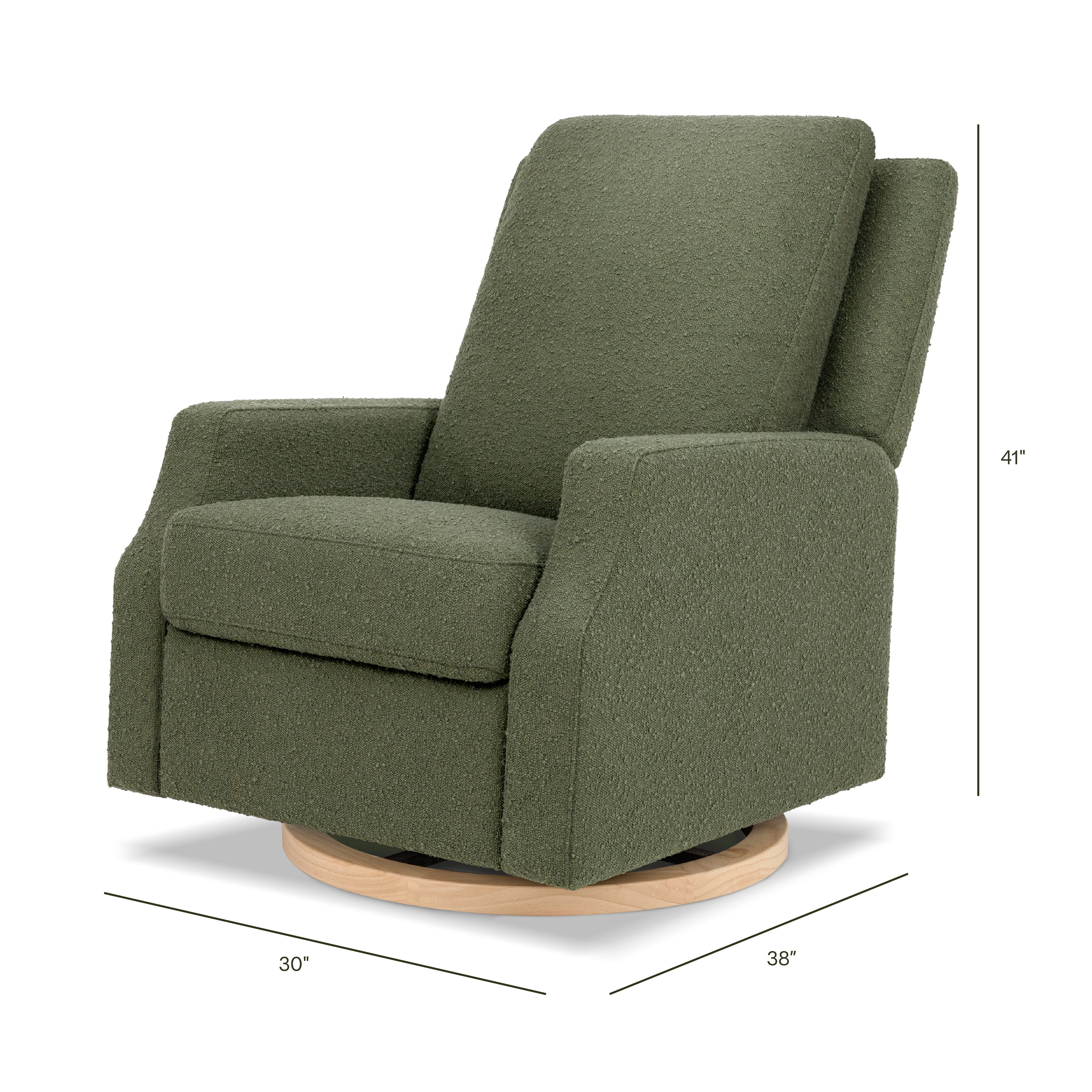 Namesake Crewe Recliner and Swivel Glider | Lullabye Shop