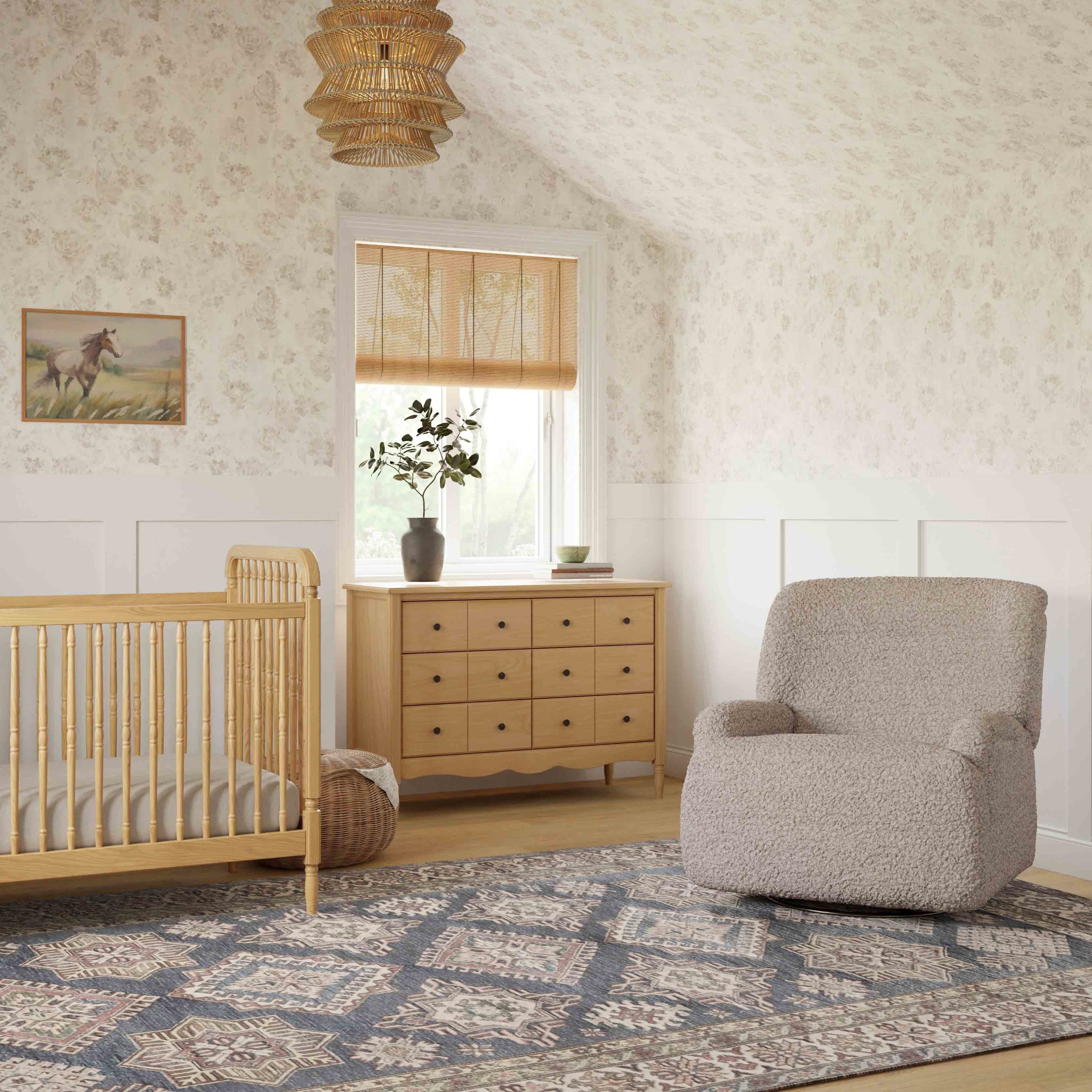 Babyletto Winslow Extra Wide Recliner and Swivel Glider | Lullabye Shop