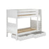 Maxtrix Twin Medium Bunk Bed with Underbed Storage Drawers