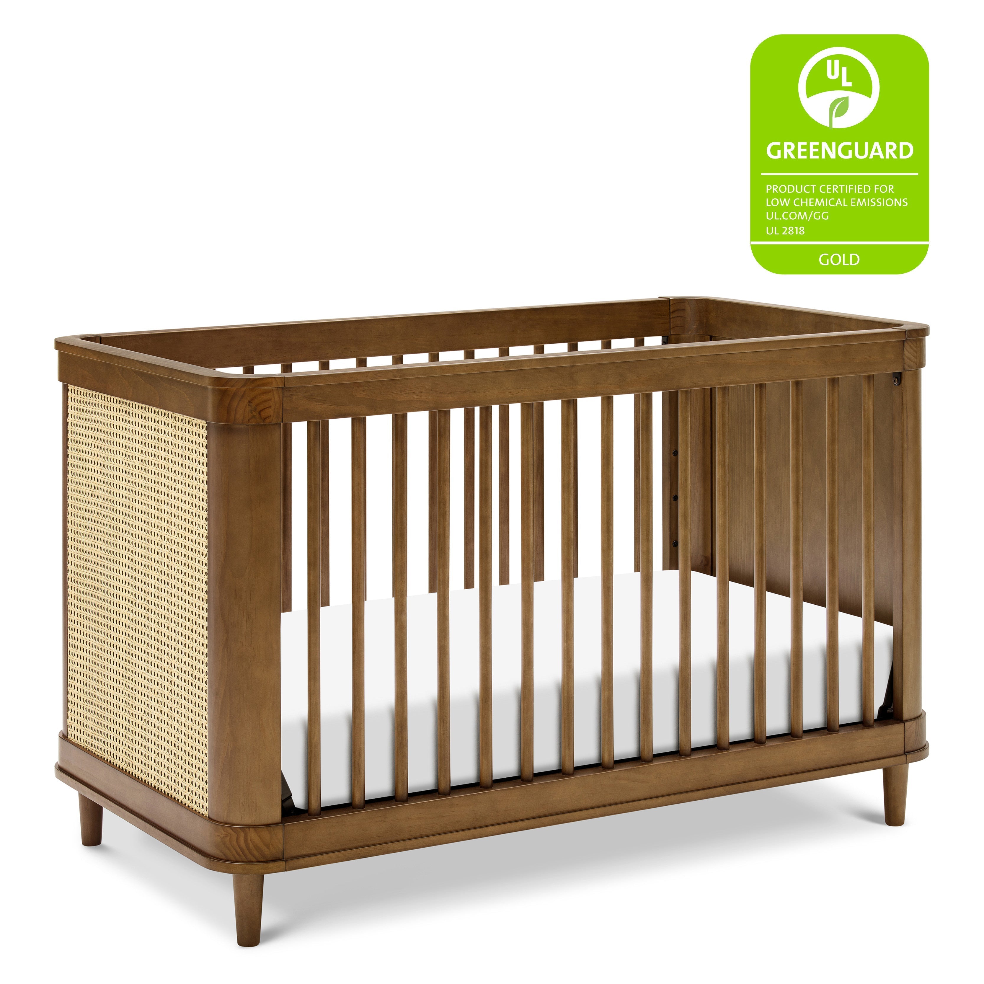 Namesake Marin with Cane 3-in-1 Convertible Crib | Lullabye Shop