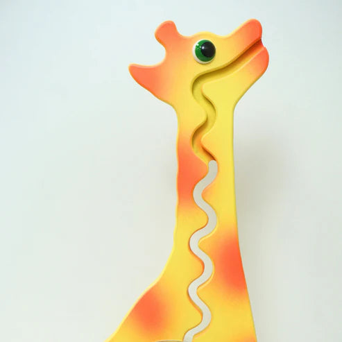 Big Belly Banks 20" Orange & Yellow Giraffe