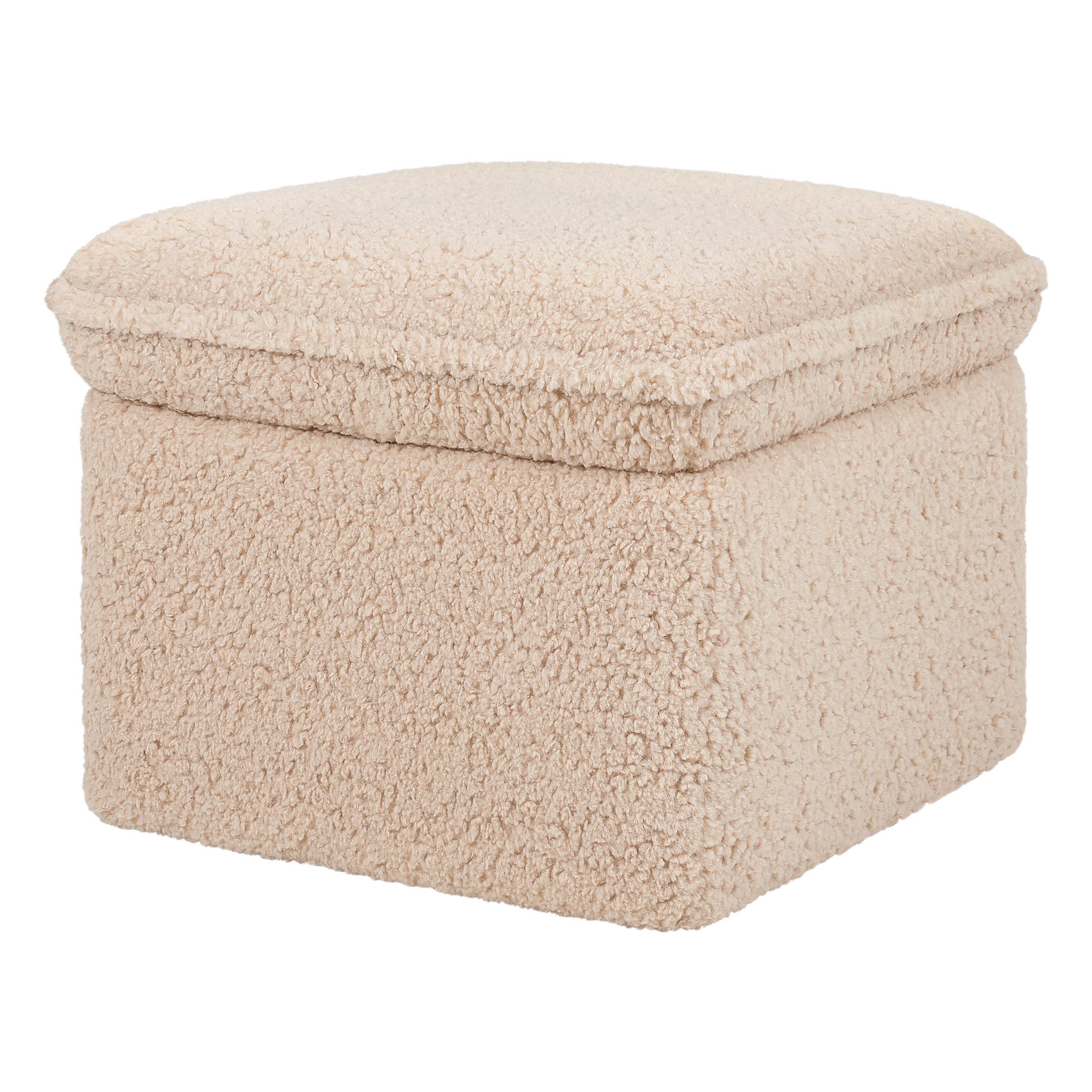 Babyletto Cali Storage Ottoman in Shearling | Lullabye Shop