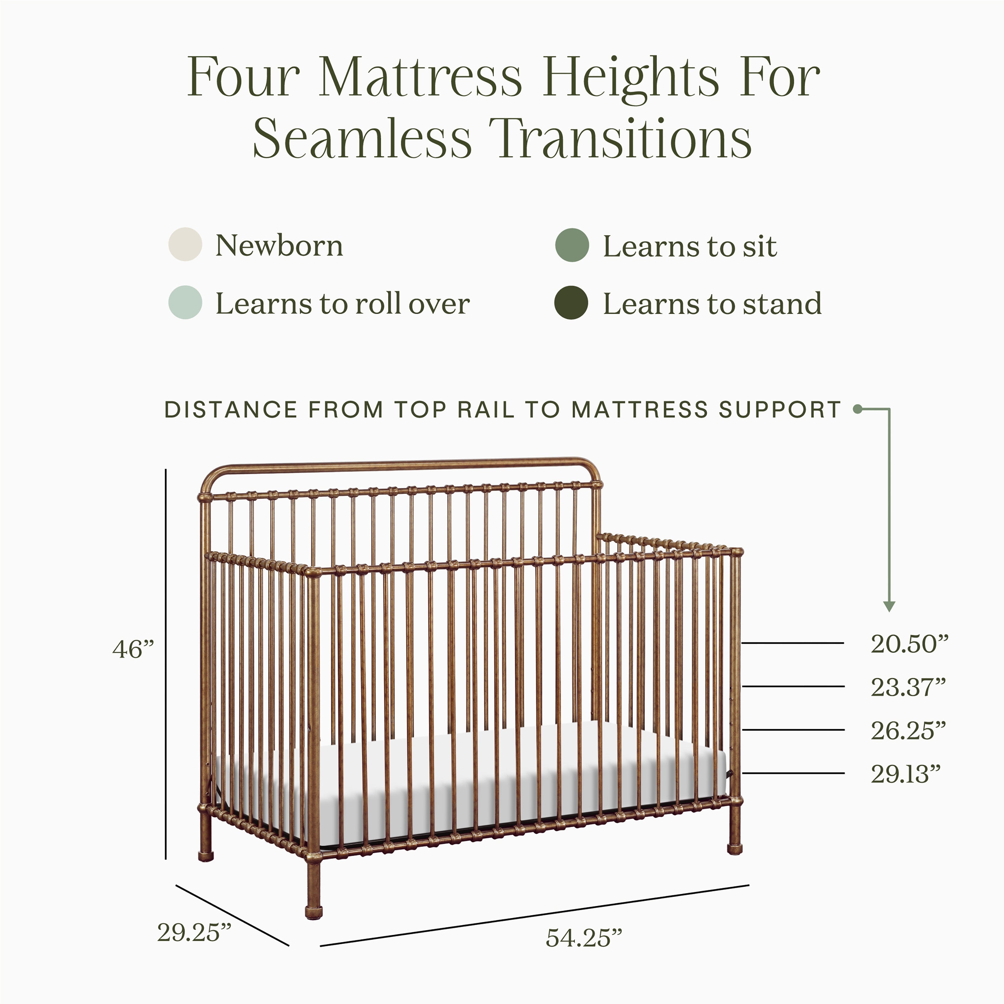 Namesake Winston 4-in-1 Convertible Crib | Lullabye Shop