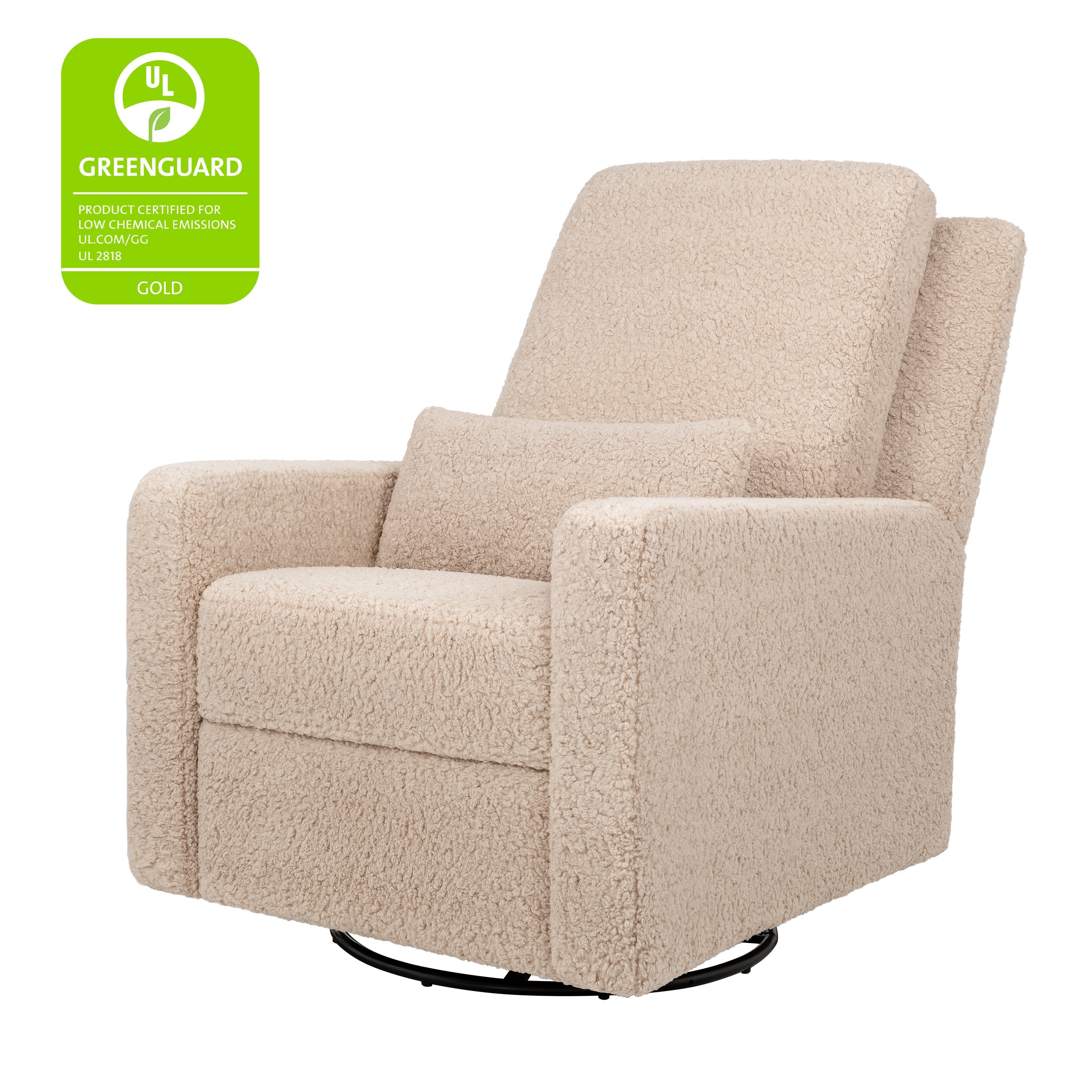 Babyletto Sigi Recliner and Swivel Glider in Shearling | Lullabye Shop