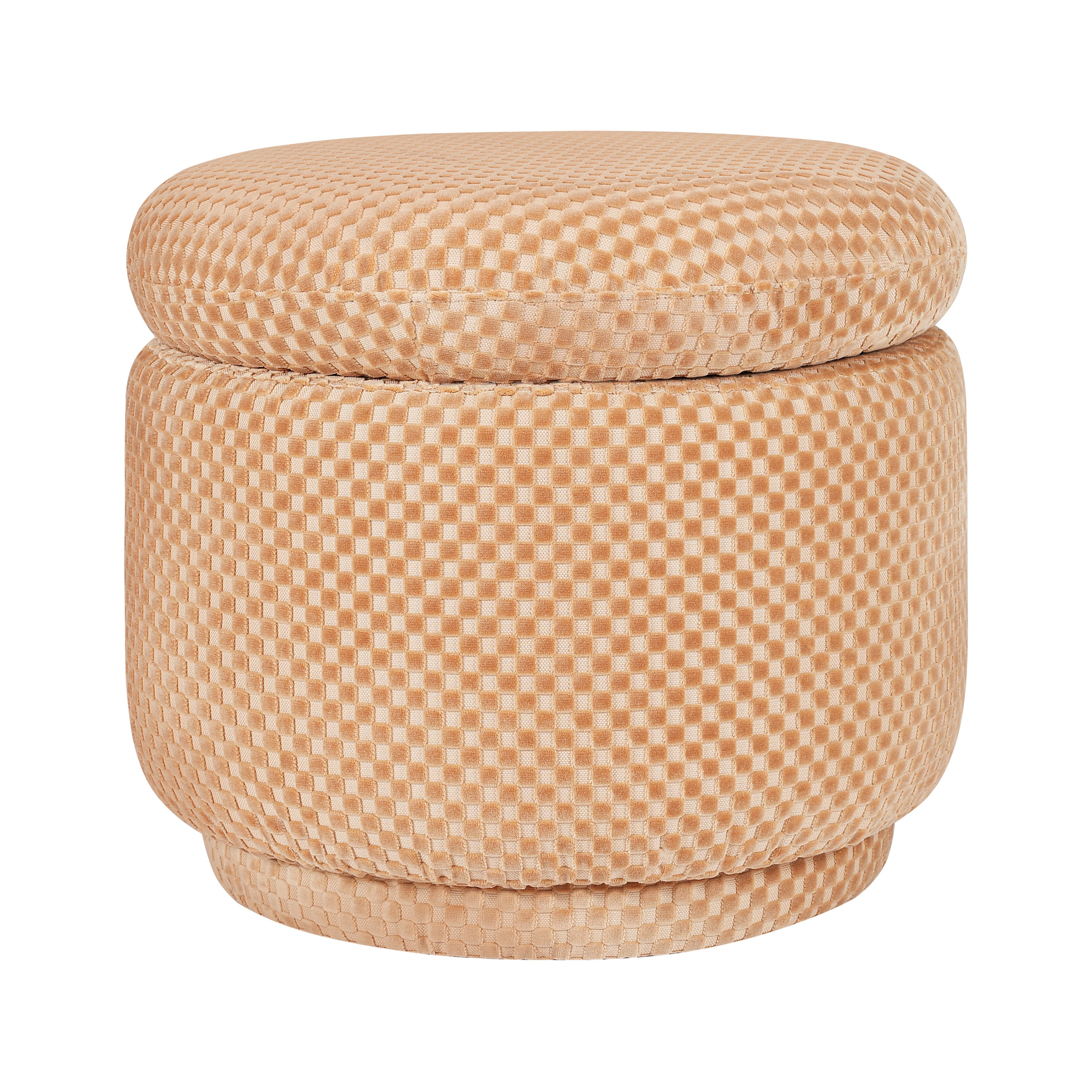Babyletto Enoki Storage Ottoman in Velvet Checker | Lullabye Shop