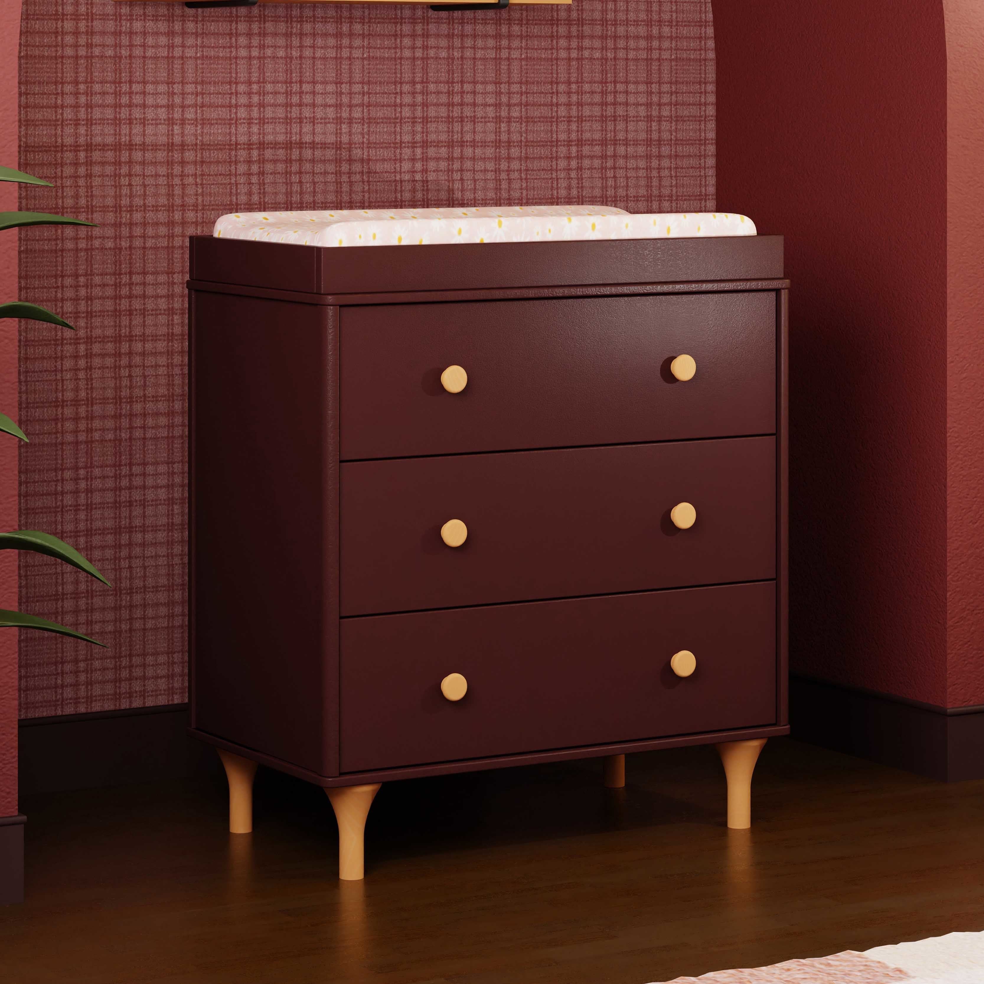 Babyletto Lolly 3-Drawer Changer Dresser with Removable Changing Tray | Lullabye Shop