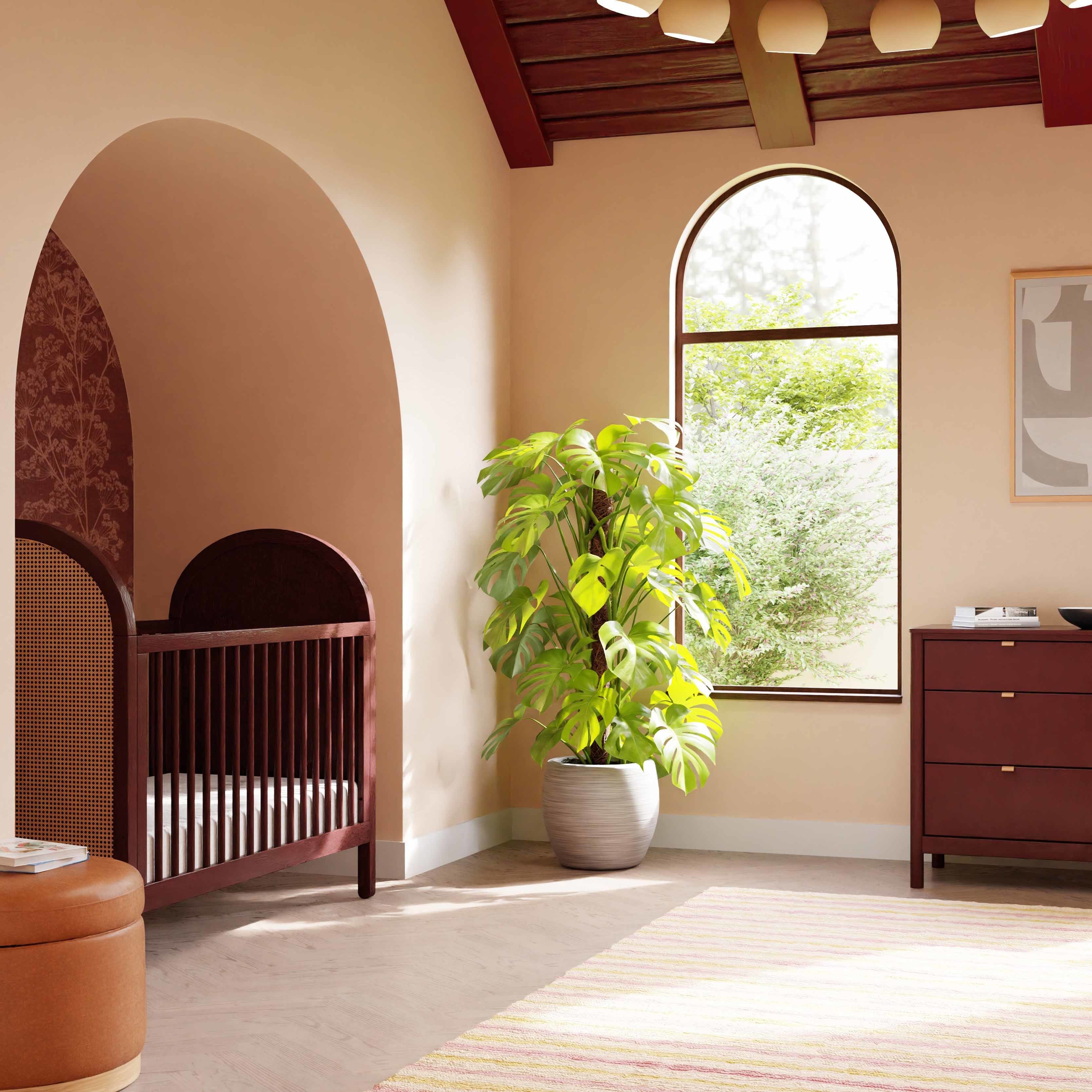 Babyletto Bondi Cane 3-in-1 Convertible Crib with Toddler Bed Conversion Kit | Lullabye Shop