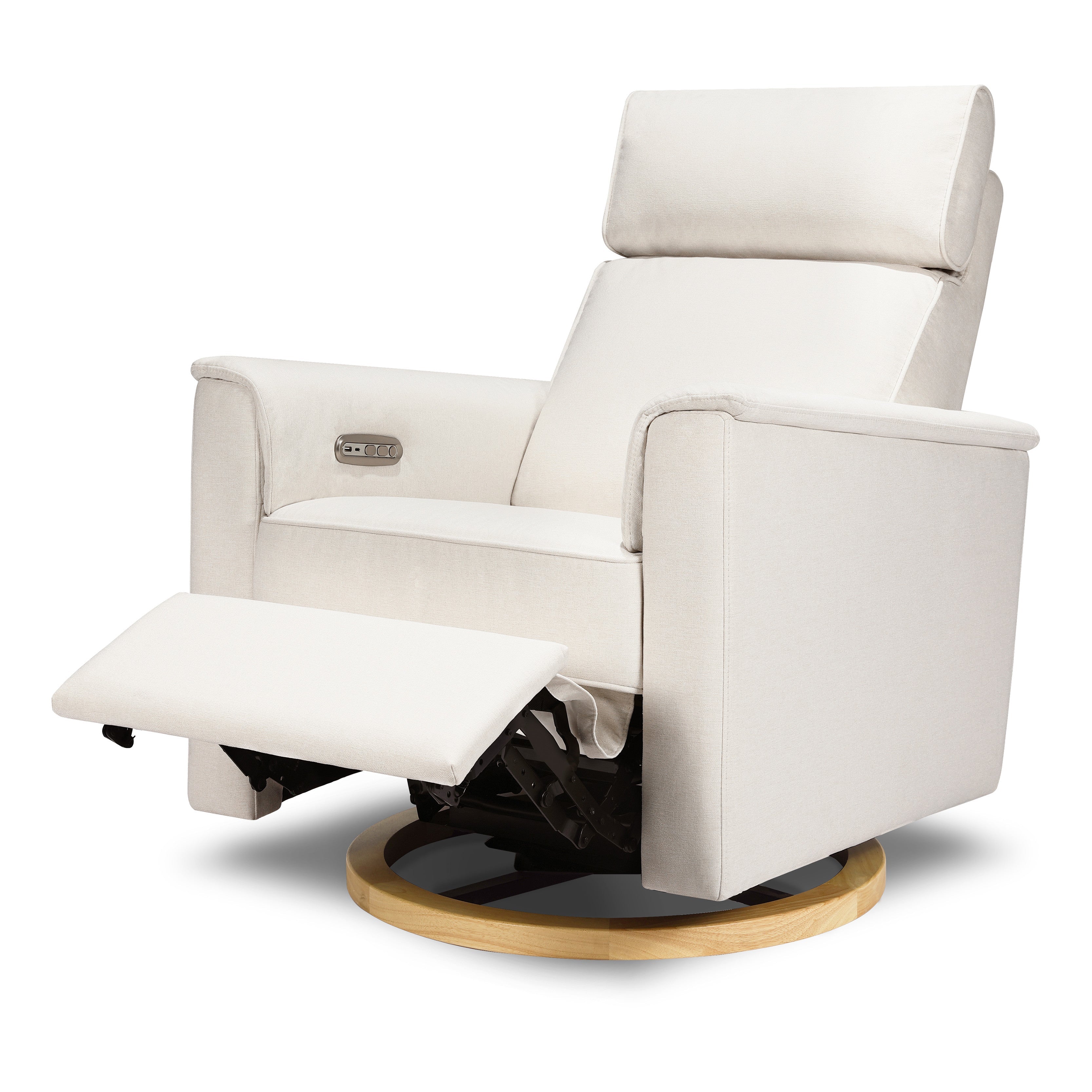 Monogram by Namesake Willa Plus Power Glider Recliner + Power Headrest | Lullabye Shop