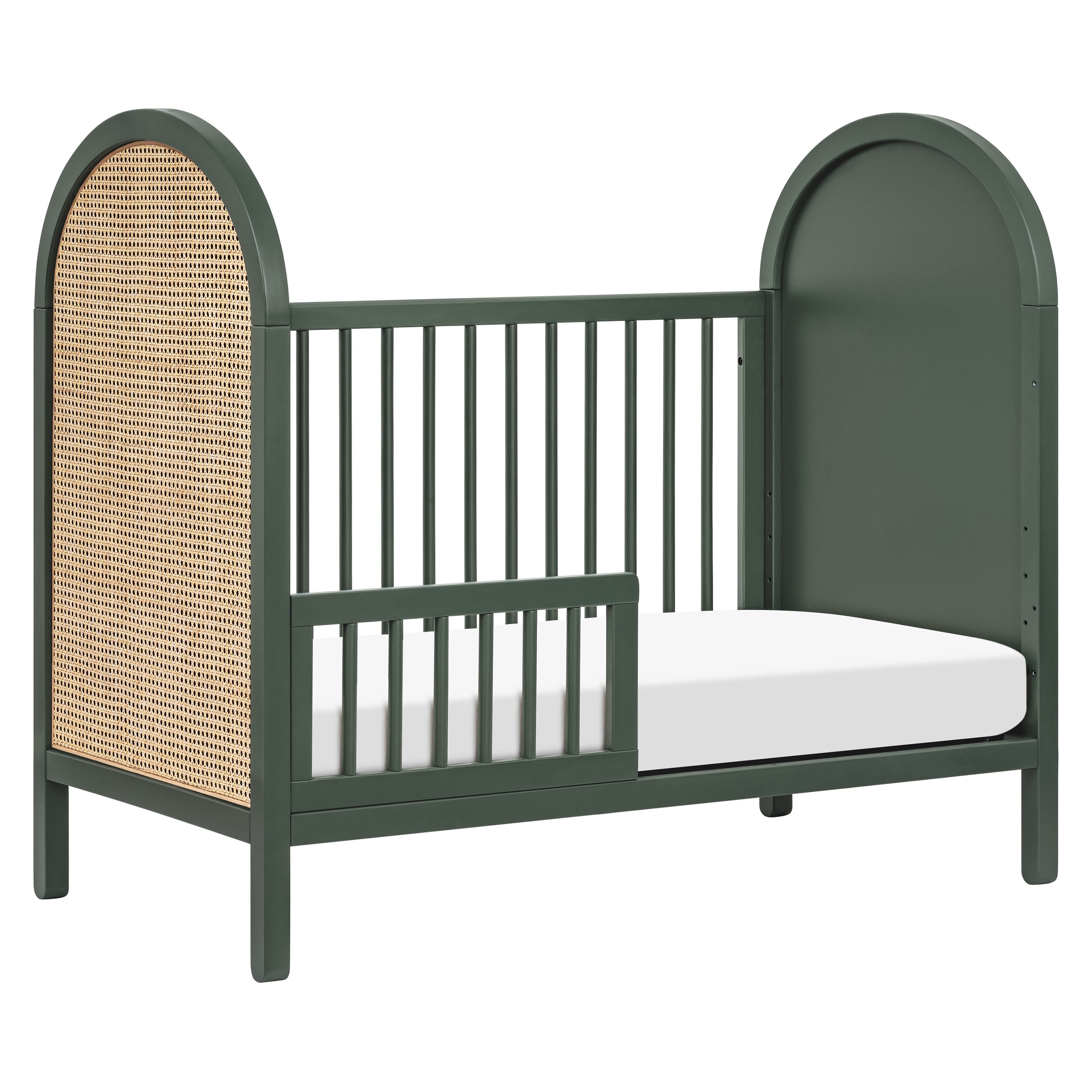 Babyletto Bondi Cane 3-in-1 Convertible Crib with Toddler Bed Conversion Kit | Lullabye Shop