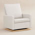 Babyletto Cali Pillowback Chair and a Half Glider in Eco-Performance Fabric | Water Repellent & Stain Resistant | Lullabye Shop