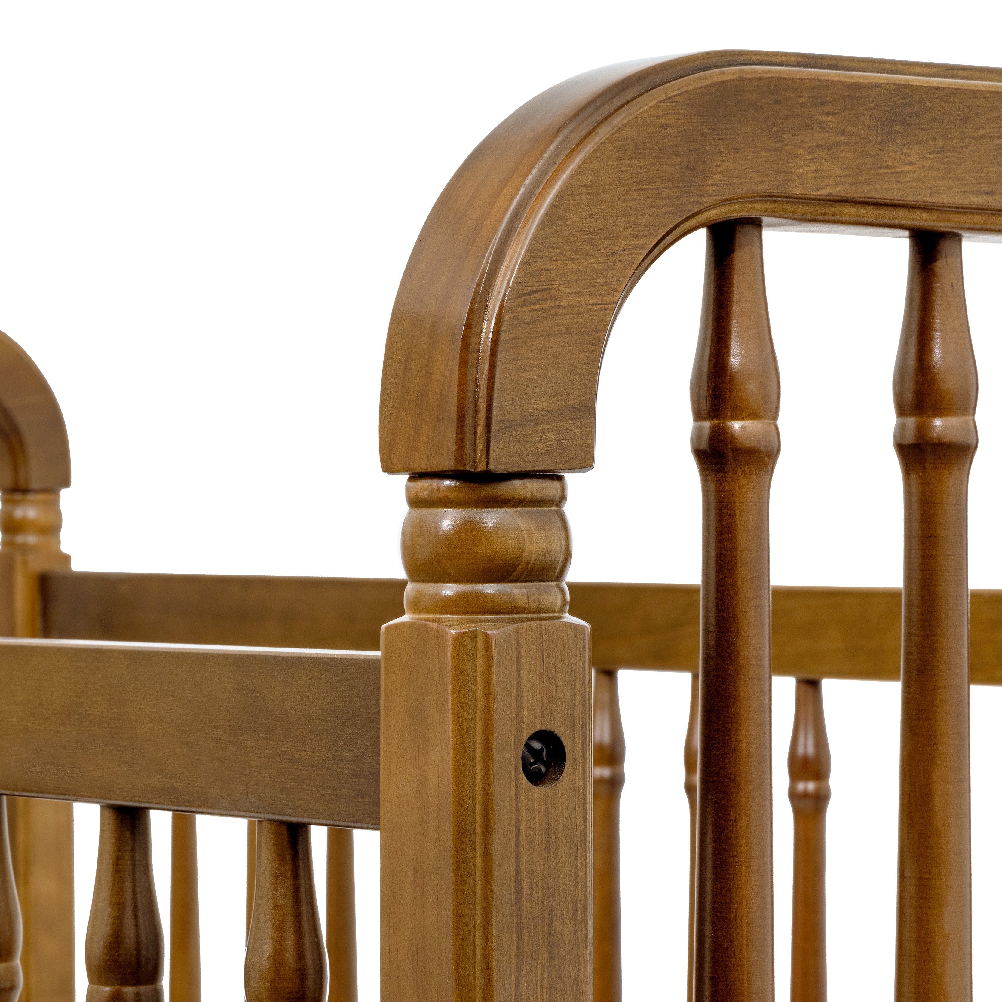 Namesake Liberty 3-in-1 Convertible Spindle Crib with Toddler Bed Conversion Kit | Lullabye Shop