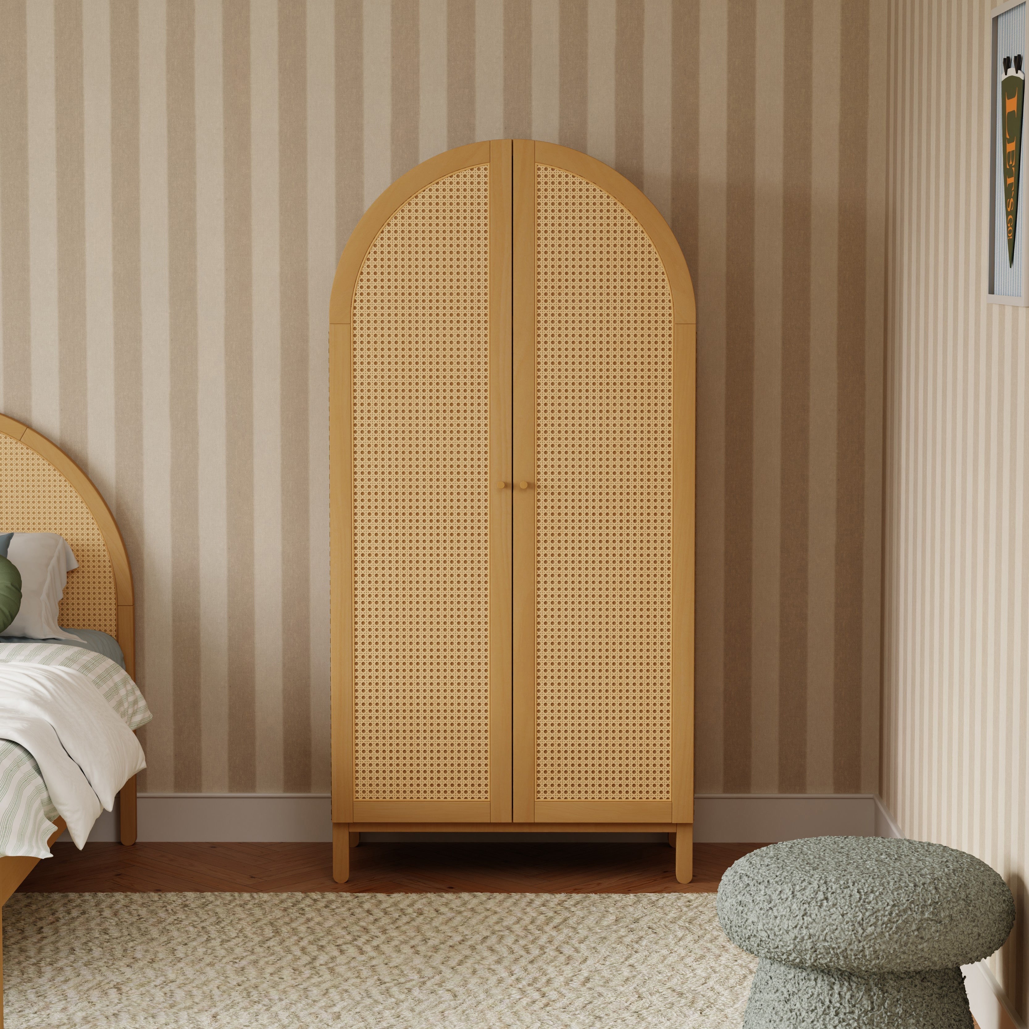 Babyletto Bondi Cane Armoire | Lullabye Shop