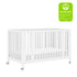 Babyletto Rolli 9-in-1 Convertible All-Stages Crib with Bassinet & Toddler Bed Conversion Kits | Lullabye Shop