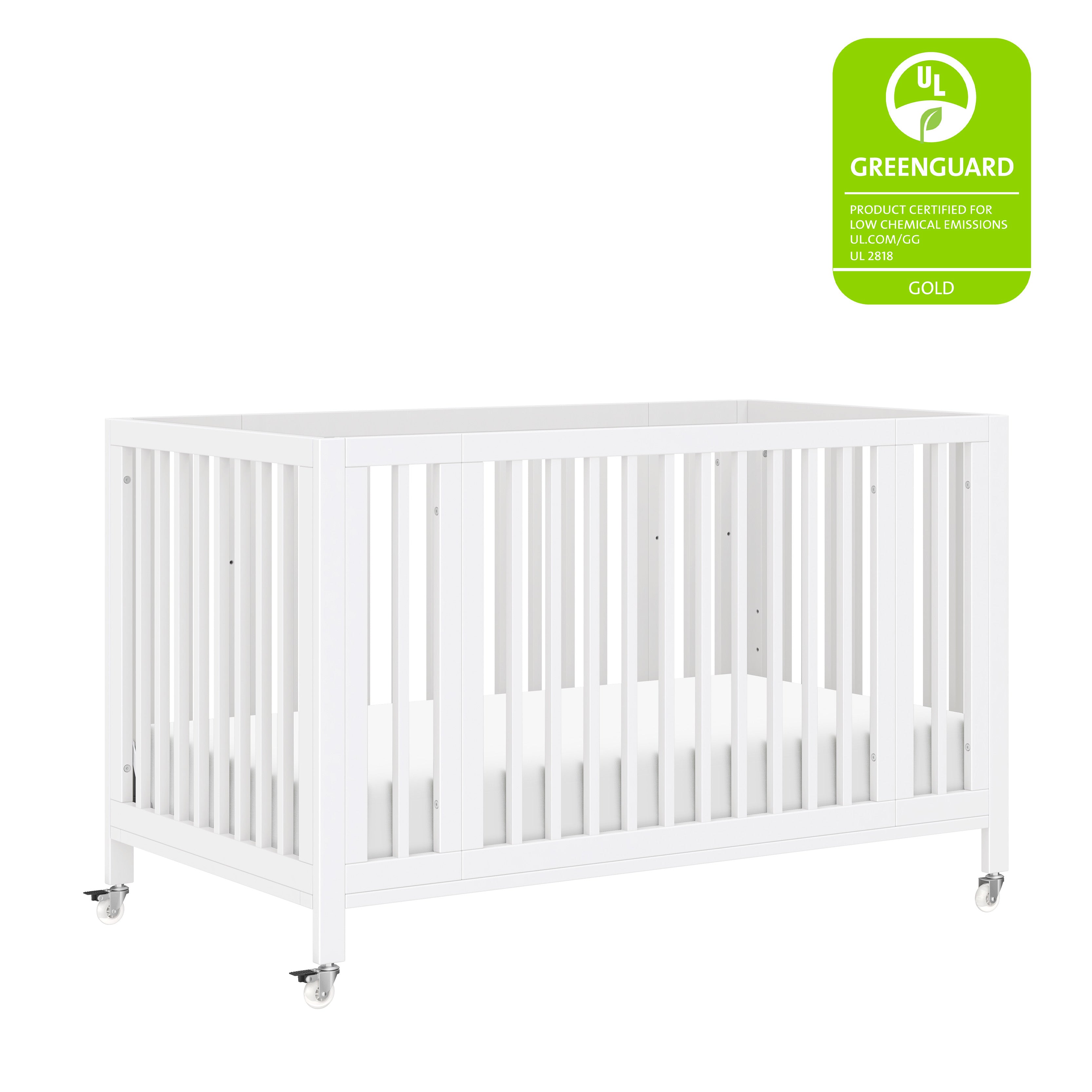 Babyletto Rolli 9-in-1 Convertible All-Stages Crib with Bassinet & Toddler Bed Conversion Kits | Lullabye Shop