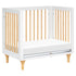 Babyletto Lolly 4-in-1 Convertible Mini Crib with Toddler Bed Conversion Kit