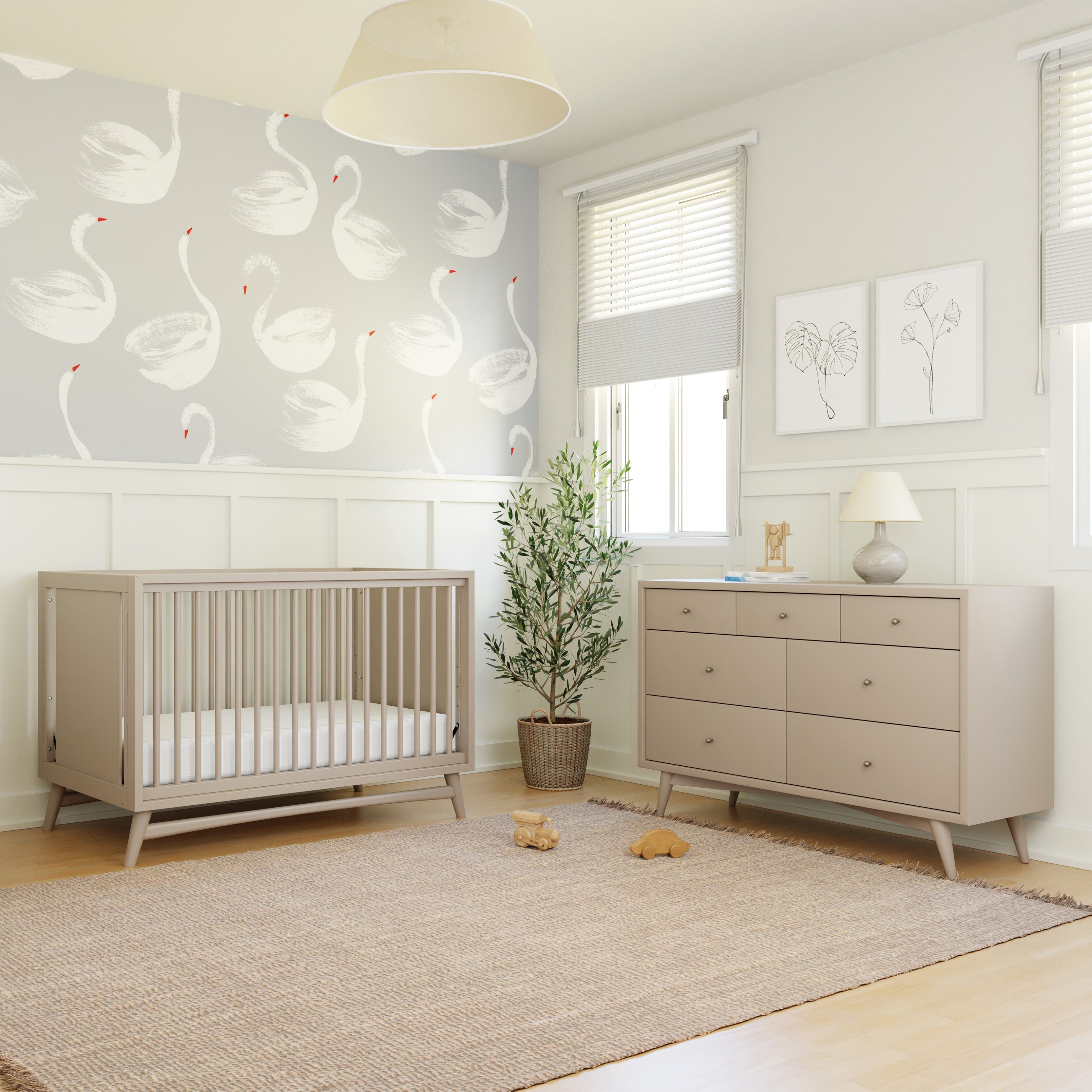 Babyletto Peggy 3-in-1 Convertible Crib with Toddler Bed Conversion Kit | Lullabye Shop