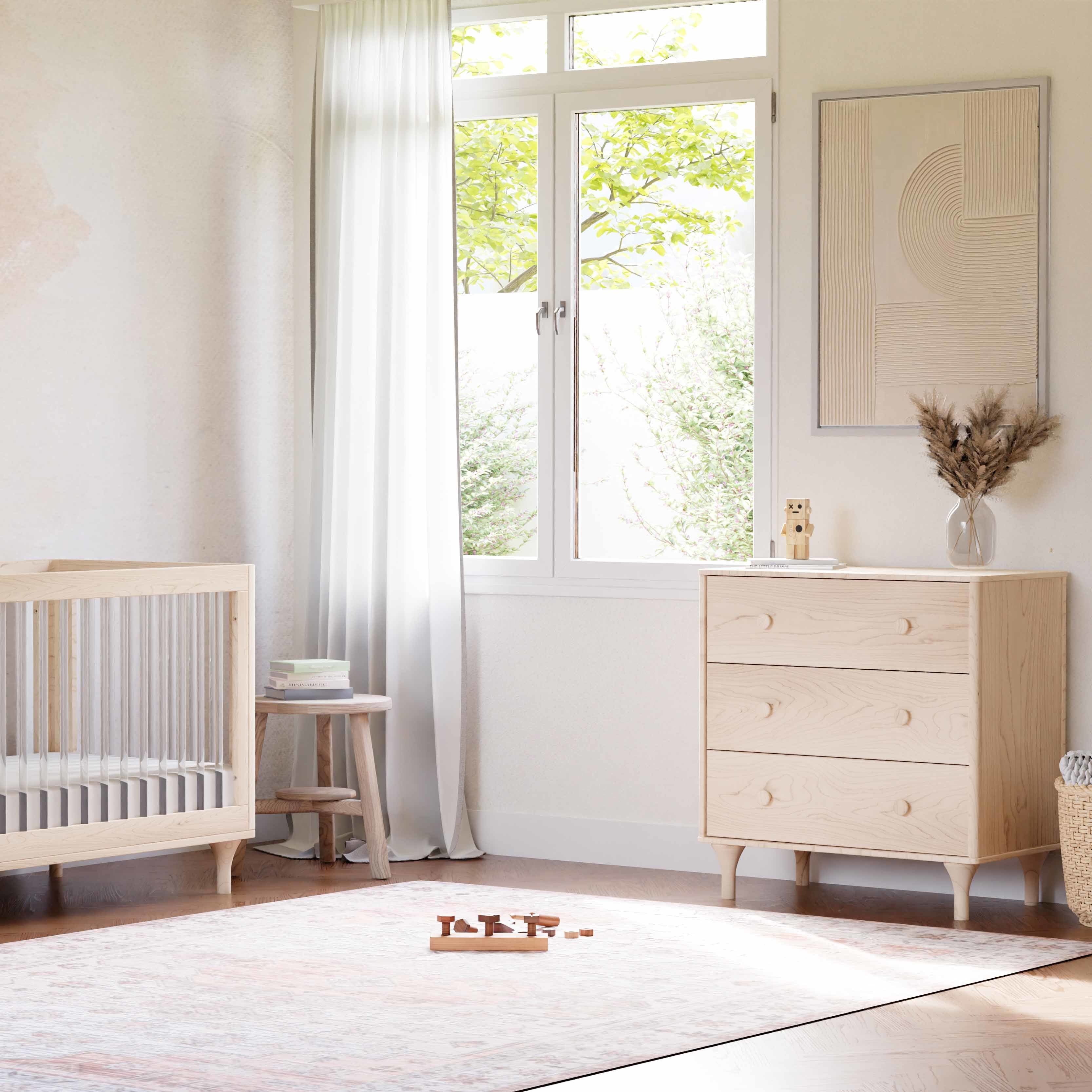 Babyletto Lolly 3-Drawer Changer Dresser with Removable Changing Tray | Lullabye Shop