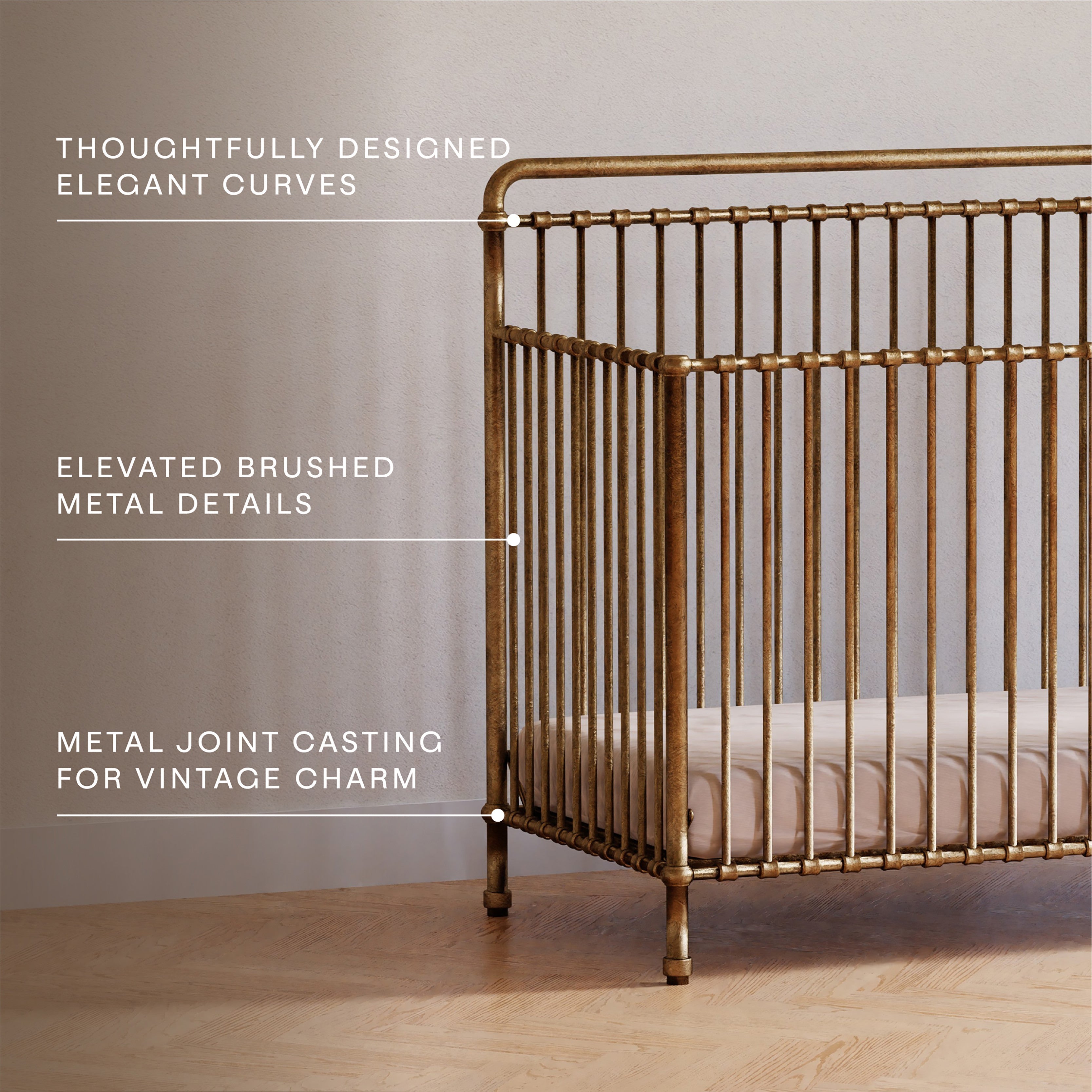 Namesake Winston 4-in-1 Convertible Crib | Lullabye Shop