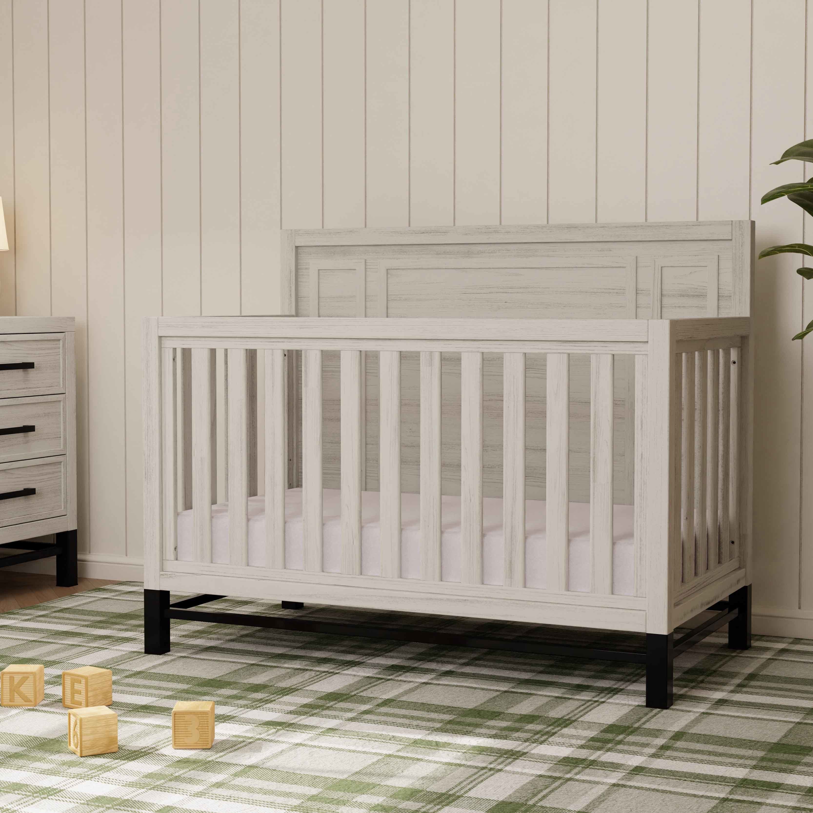 Monogram by Namesake Newbern 4-in-1 Convertible Crib | Lullabye Shop