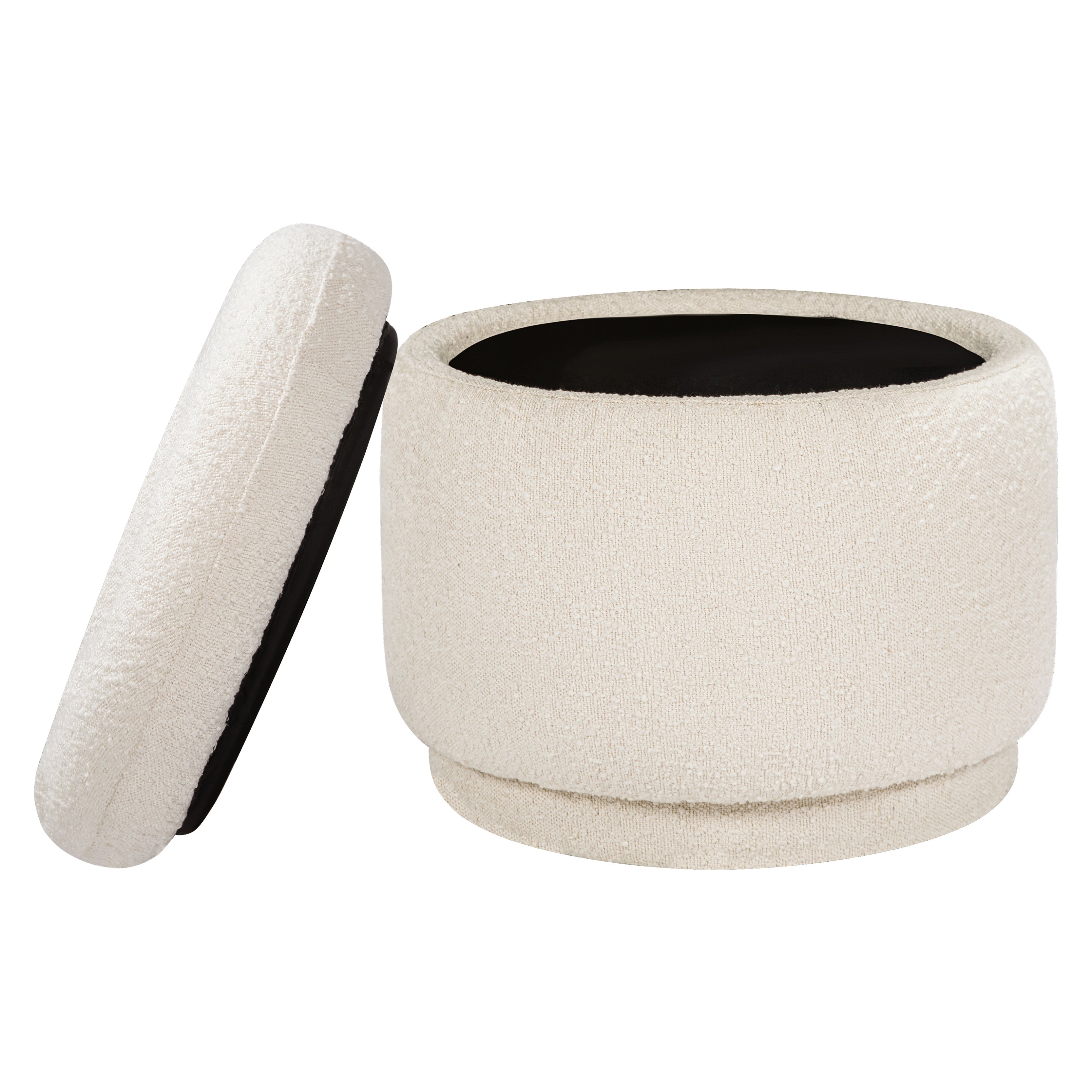Babyletto Enoki Storage Ottoman in Boucle | Lullabye Shop