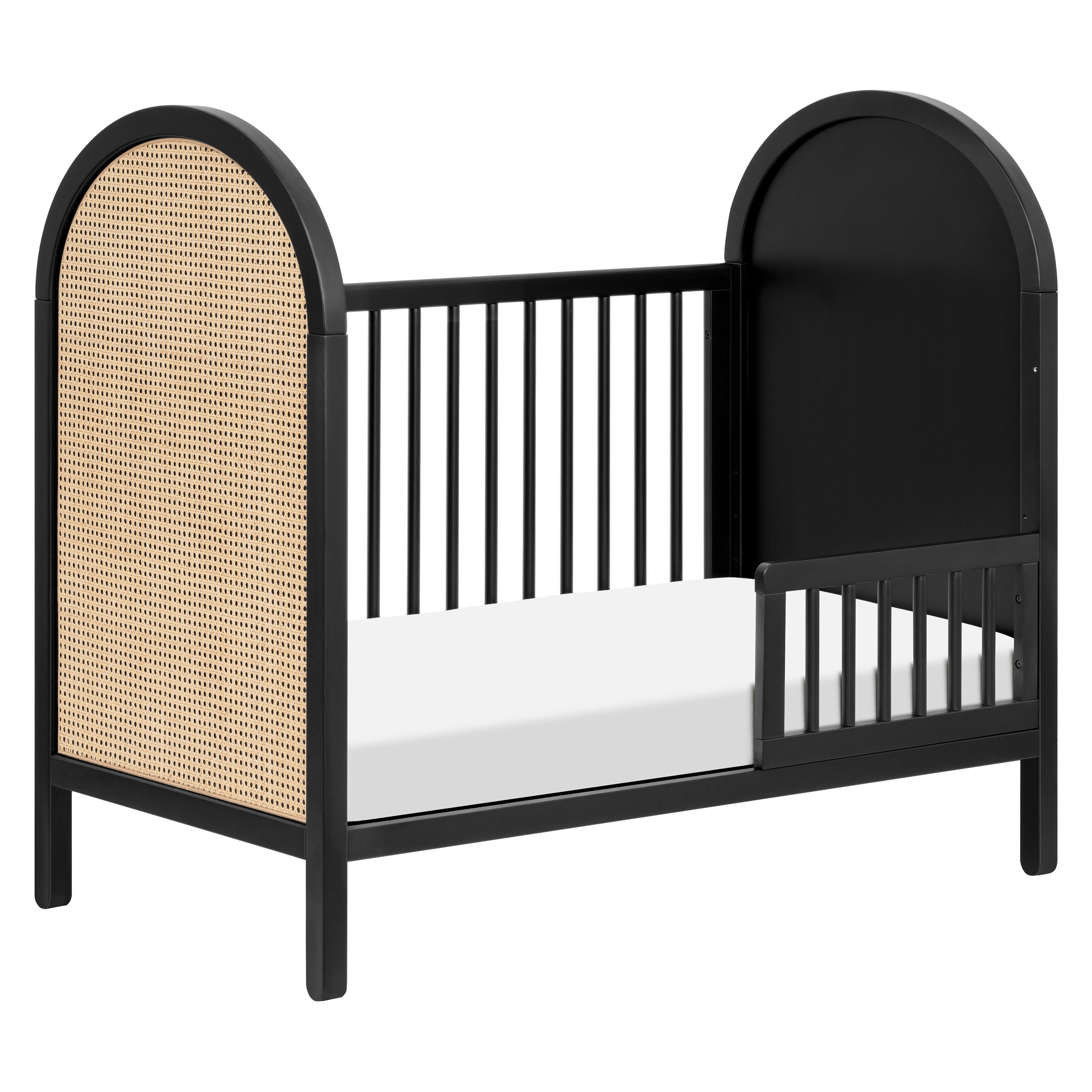 Babyletto Bondi Cane 3-in-1 Convertible Crib with Toddler Bed Conversion Kit | Lullabye Shop