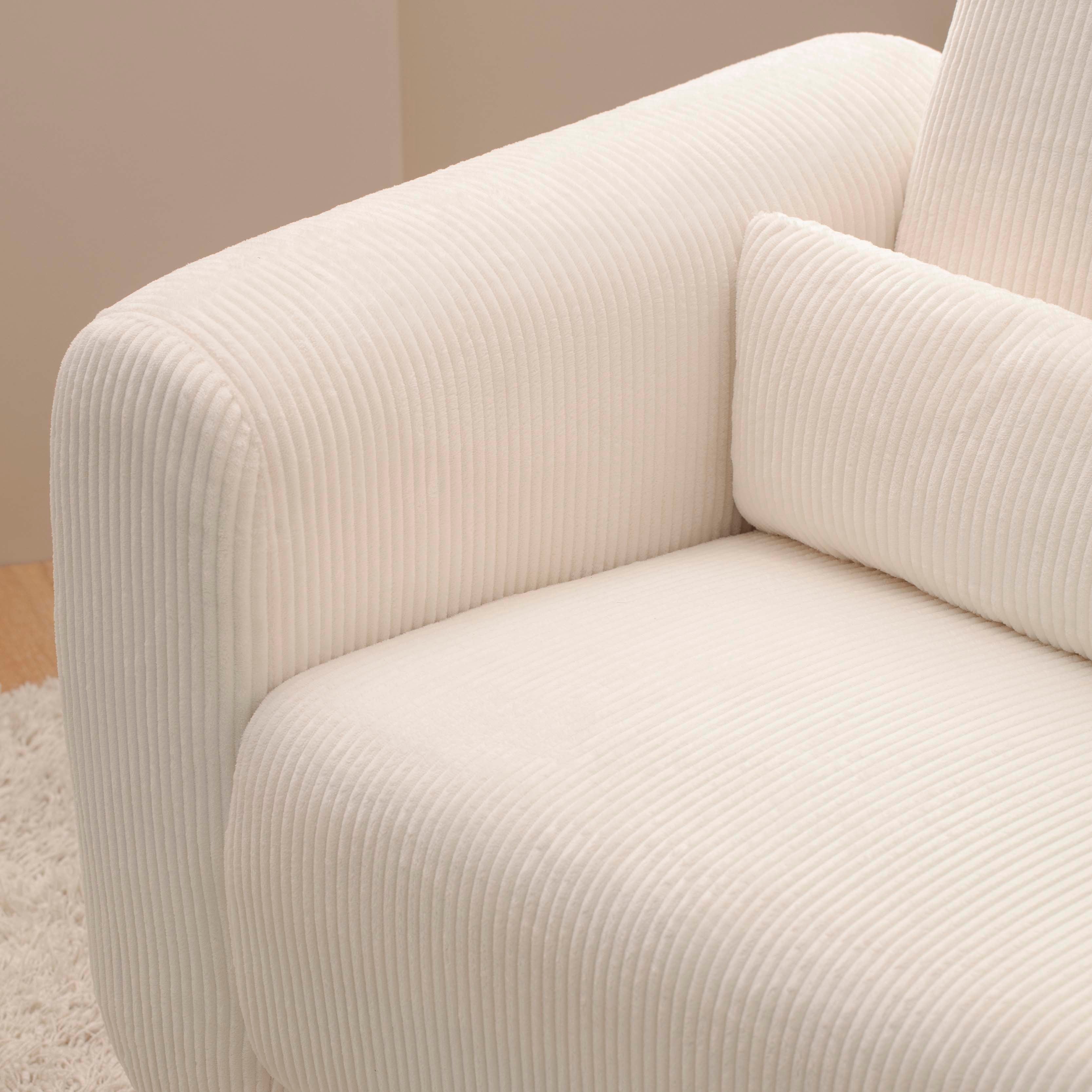Babyletto Tuba Extra Wide Swivel Glider in Corduroy | Lullabye Shop